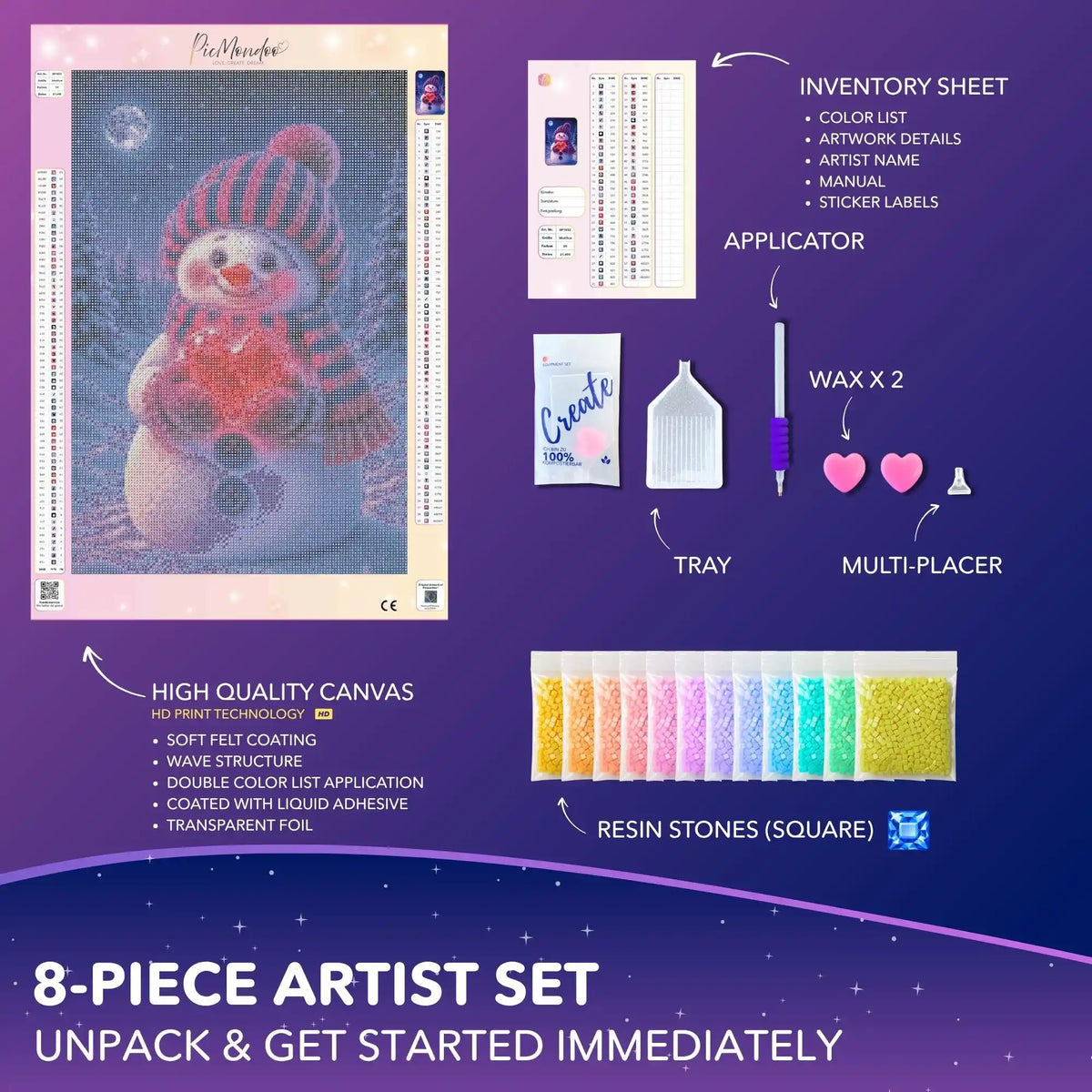 Diamond Painting 7 Day Special – Winter Heart