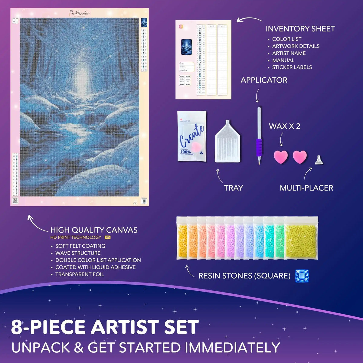 Diamond Painting 7 Day Special – The Path Through the Silence