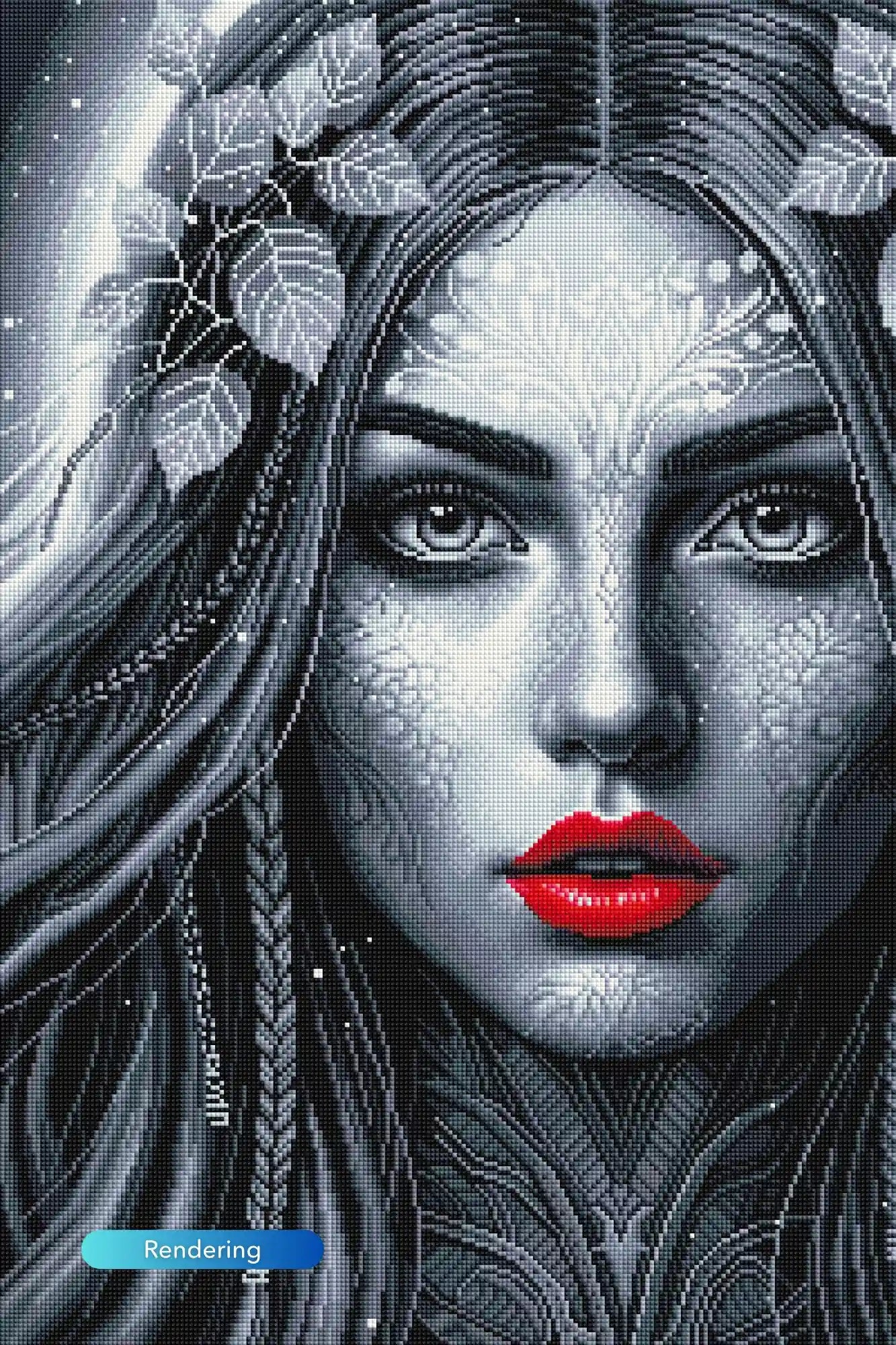 Diamond Painting – Red Lips