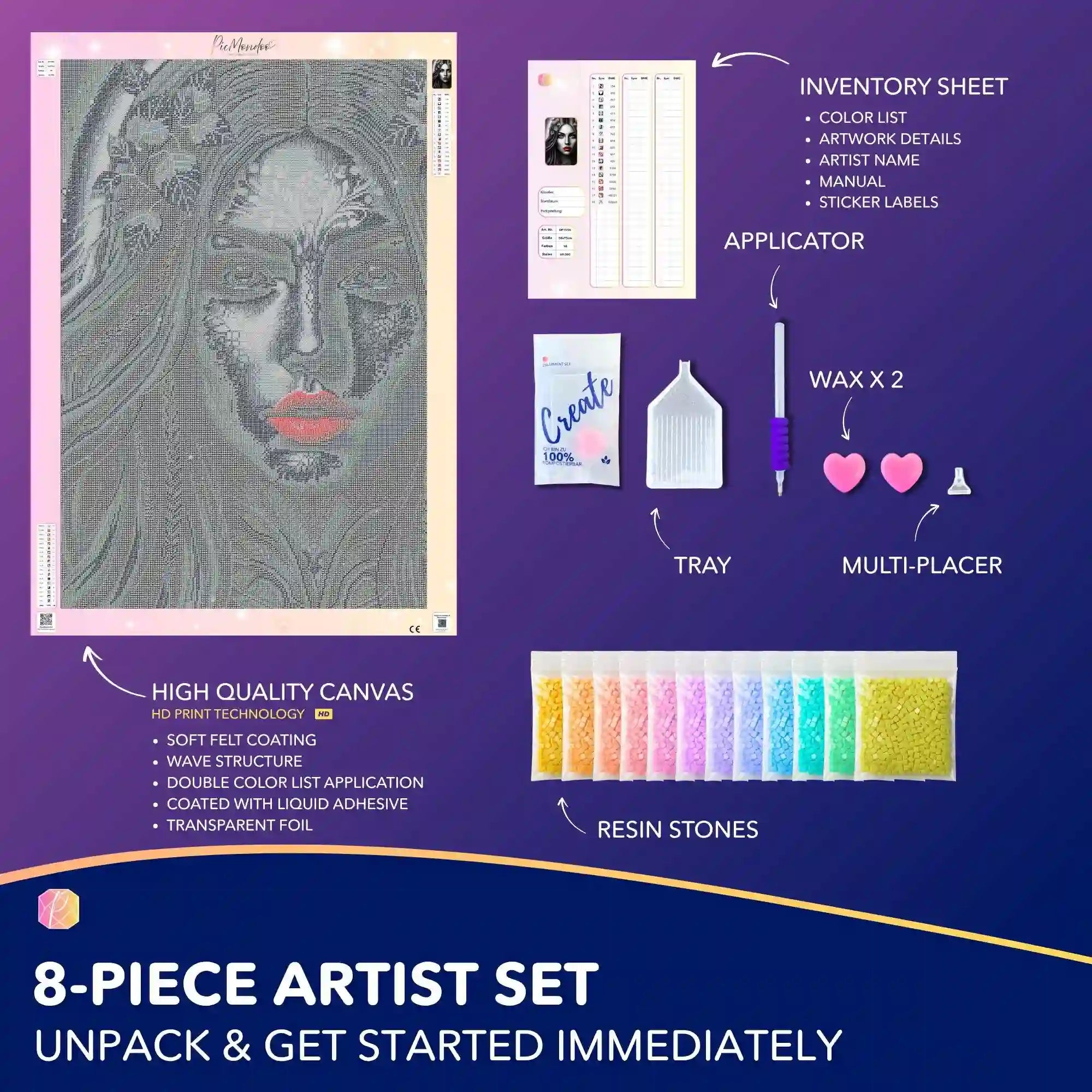 Diamond Painting – Red Lips