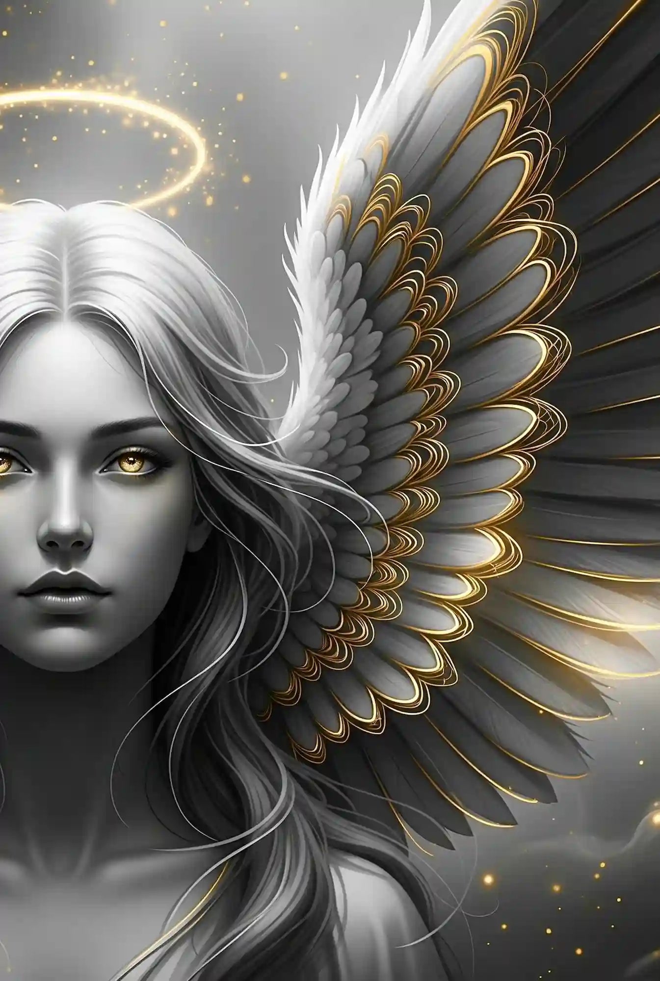 Diamond Painting – Golden Angel