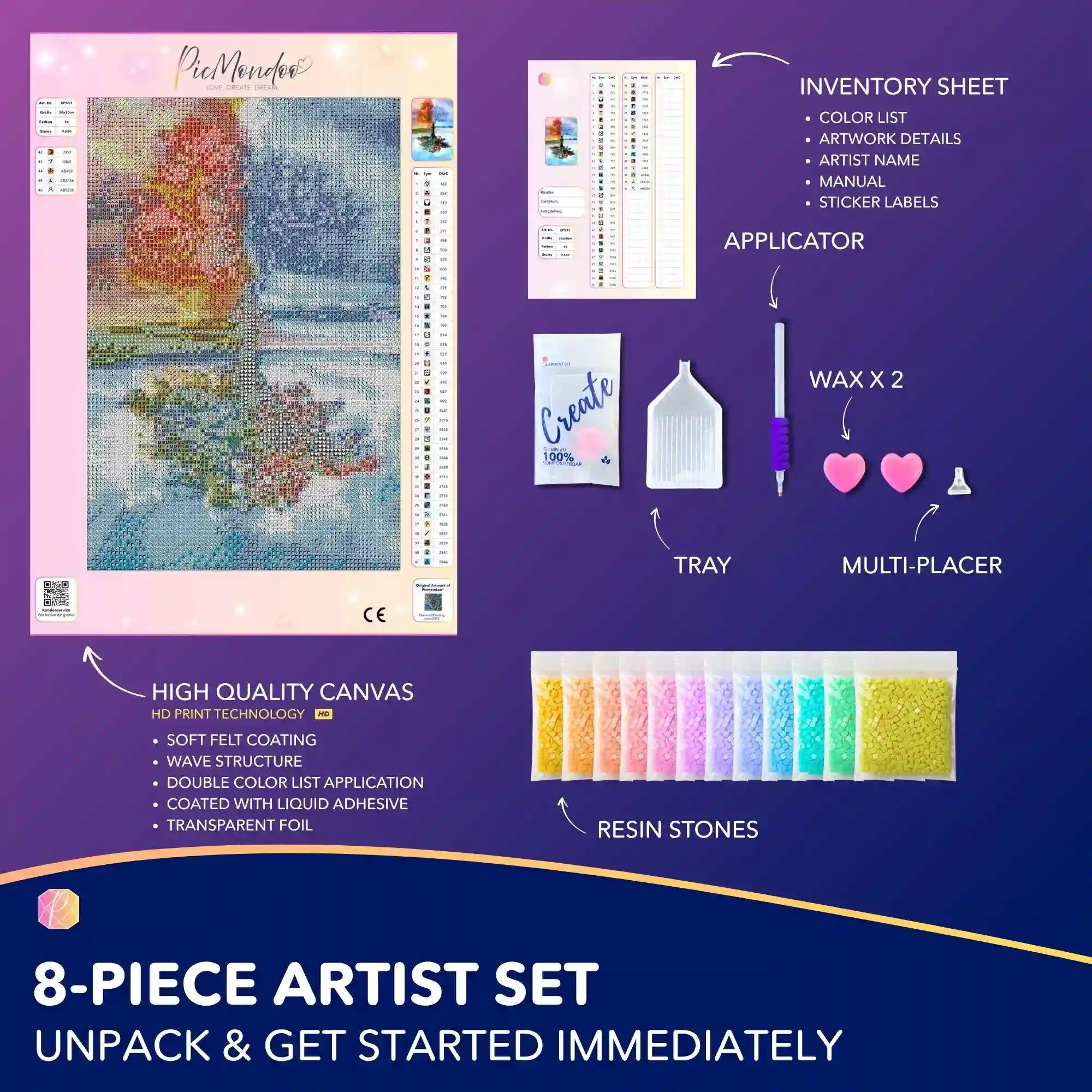 Diamond Painting - Tree of the Four Seasons MINI