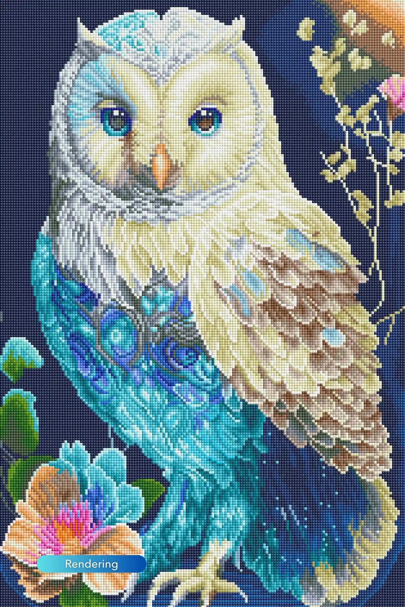 Diamond Painting Multi Special – White Owl