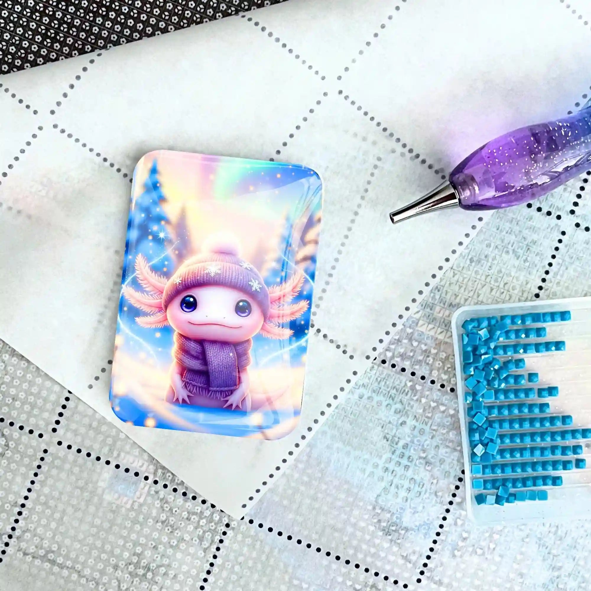 Cover Minder - Axolotl on Vacation