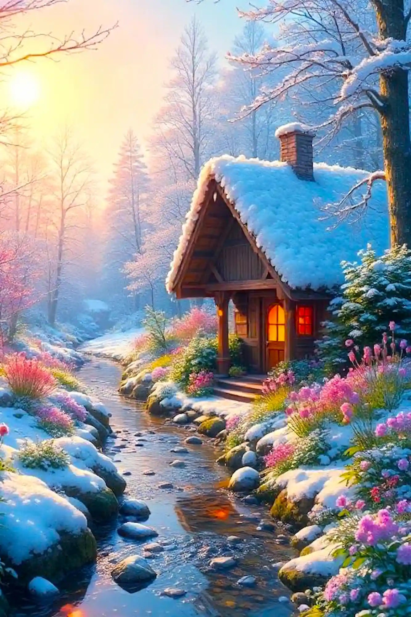 Diamond Painting – Winter Morning "Limited Edition"