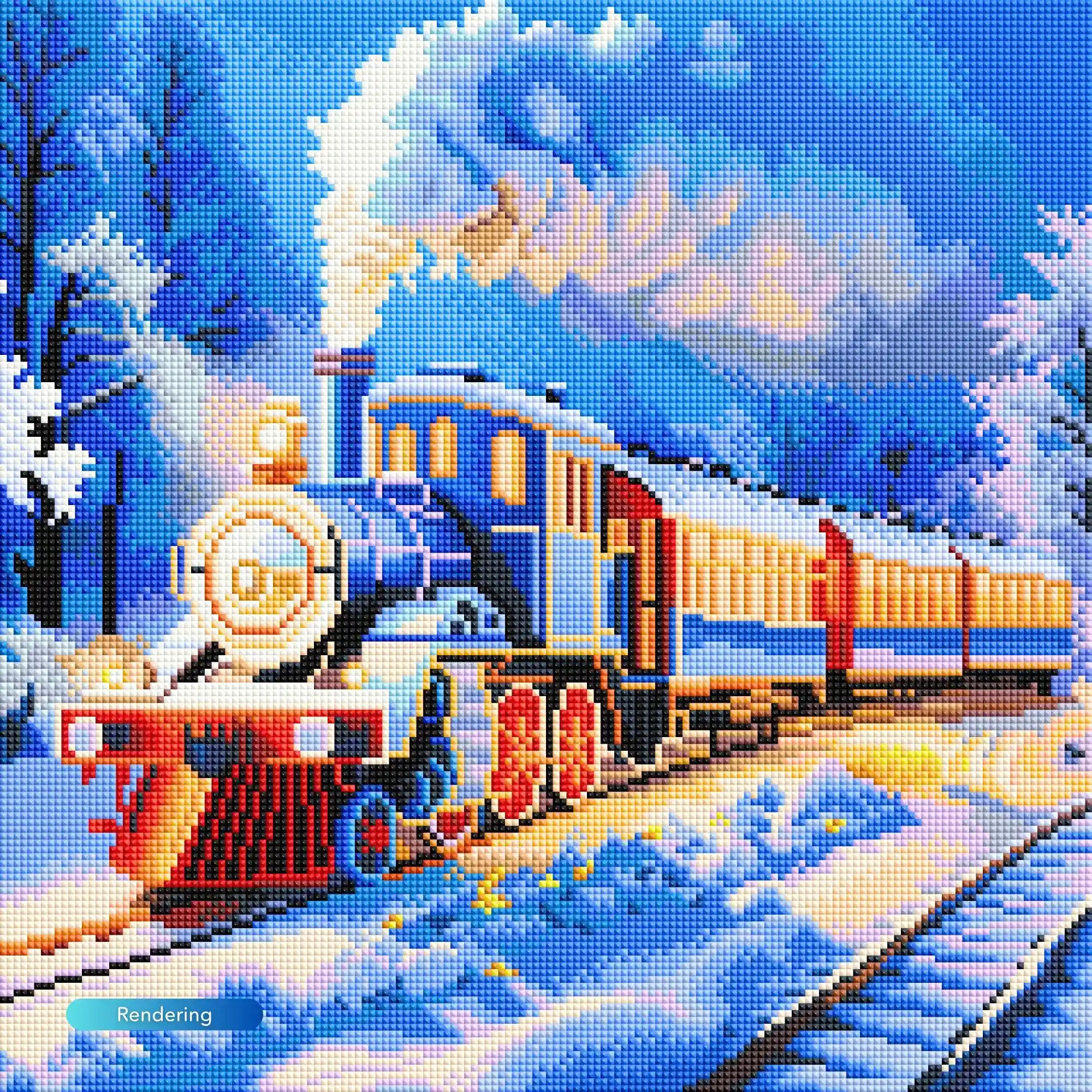 Diamond Painting – Night Train "Limited Edition"