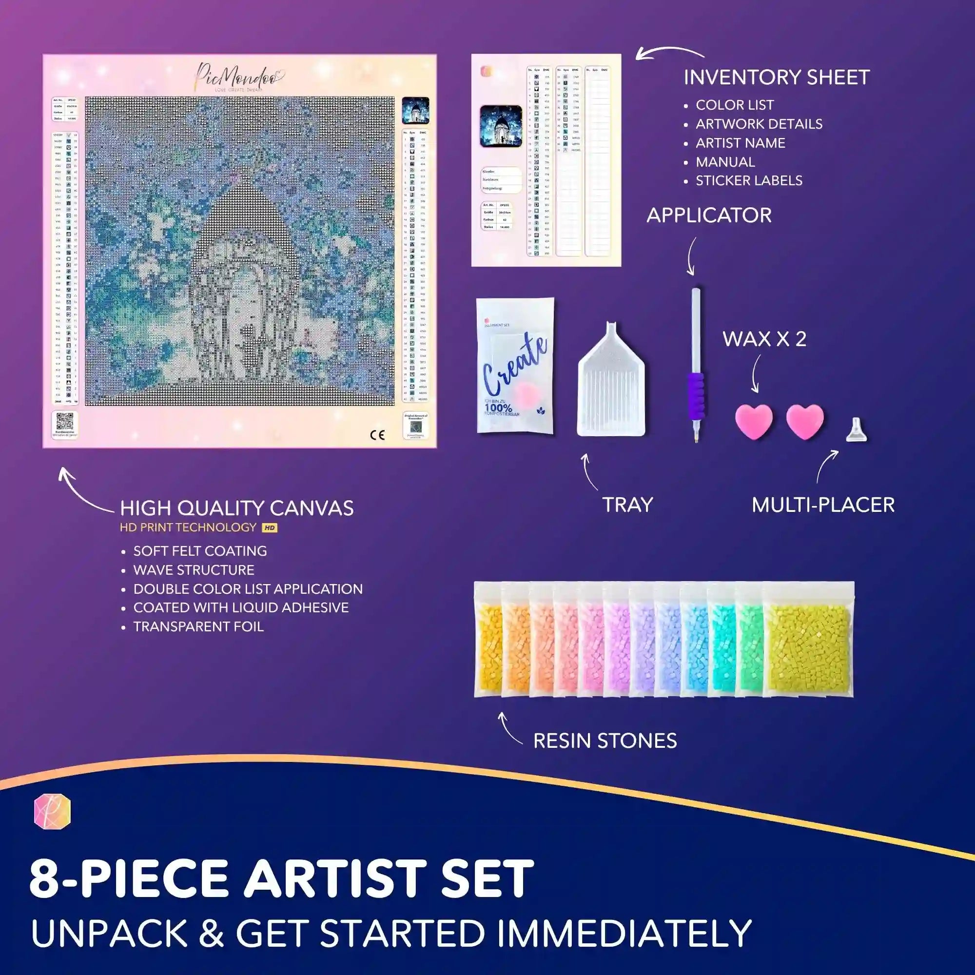 Diamond Painting – Angel of Many Lights