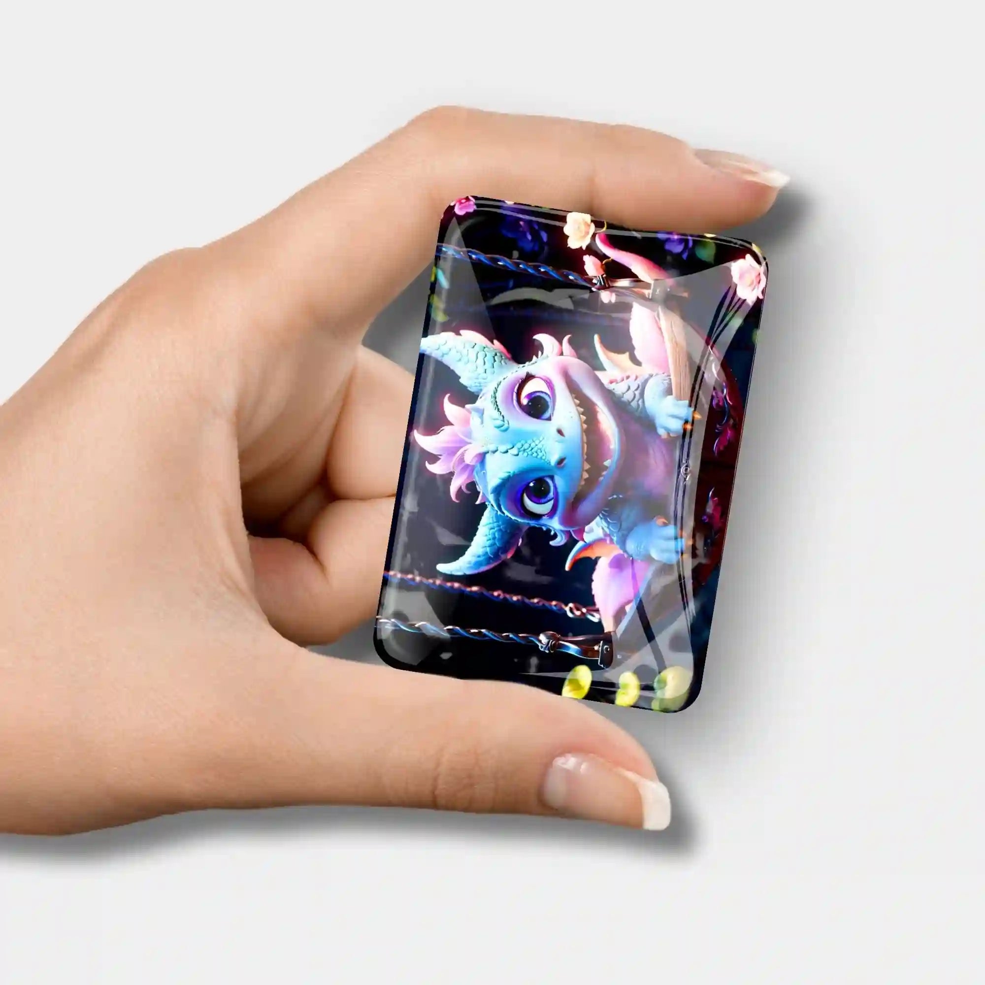 Cover Minder - Blue Flatter Dragon