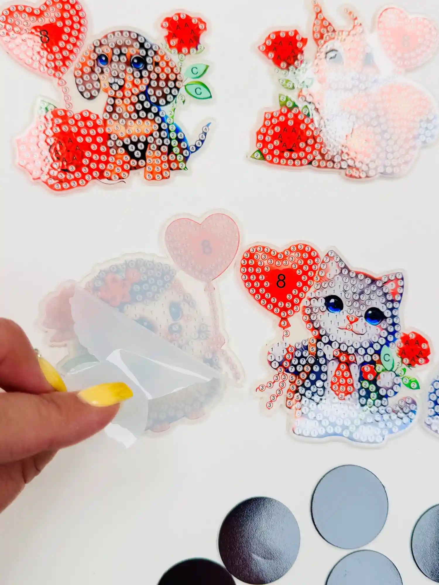 Diamond Painting Fridge Magnets - Cute Animals