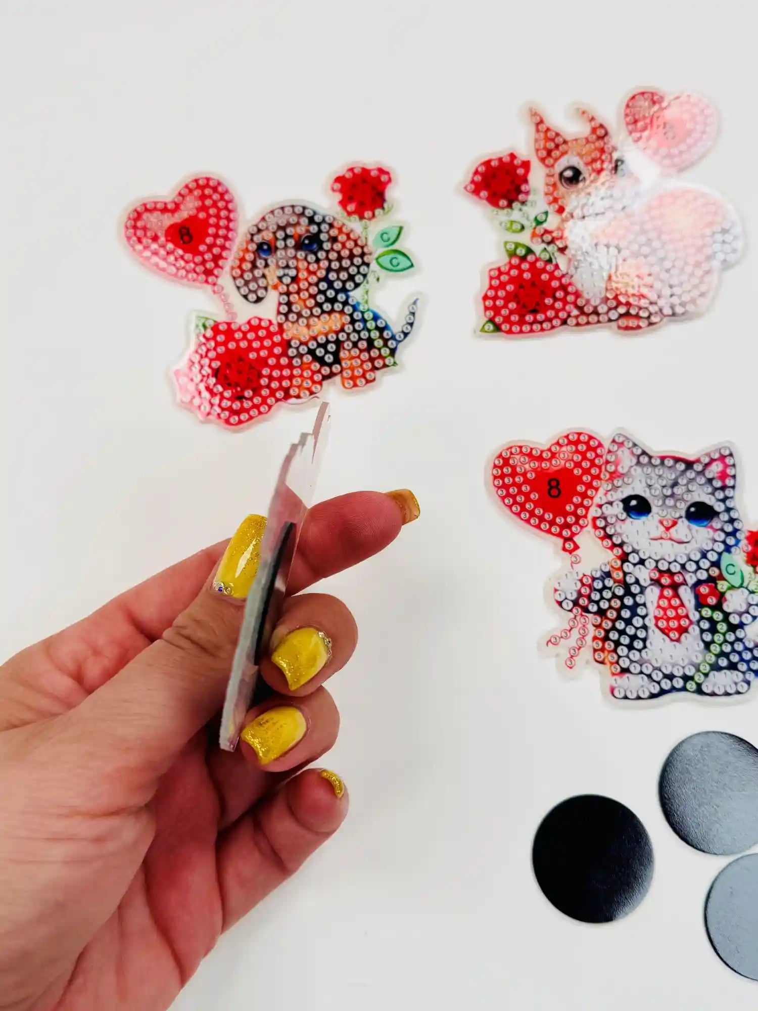Diamond Painting Fridge Magnets - Cute Animals