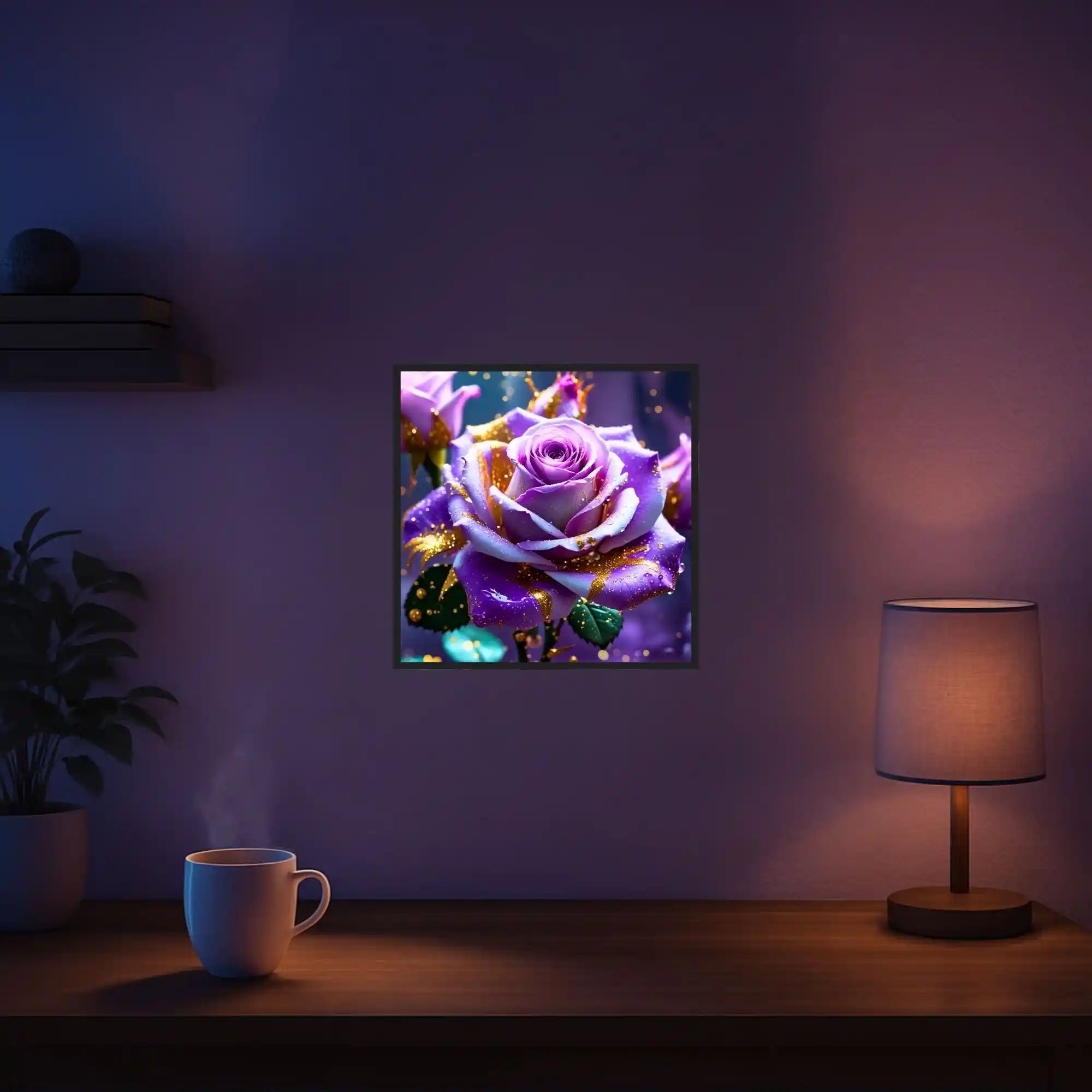Diamond Painting – Amethyst Rose
