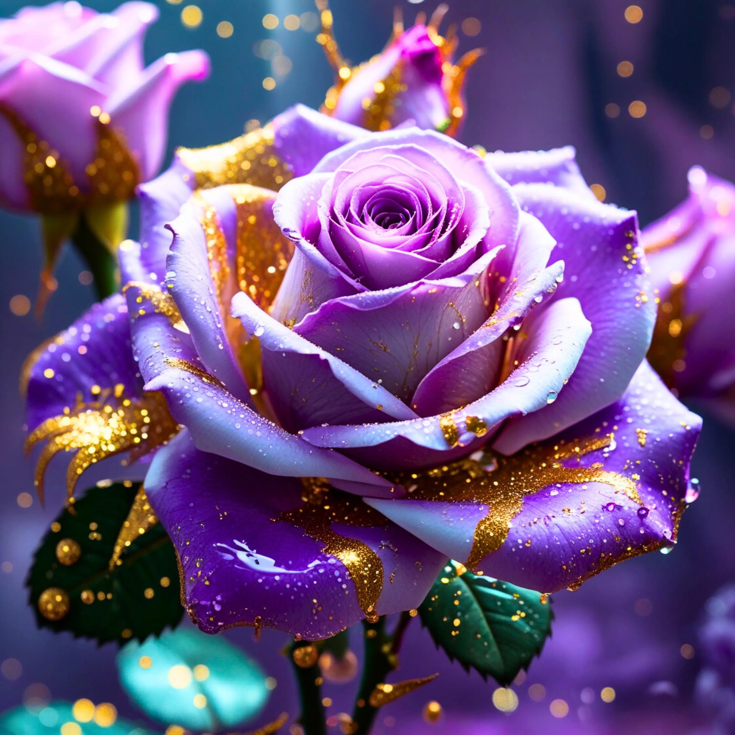 Diamond Painting – Amethyst Rose