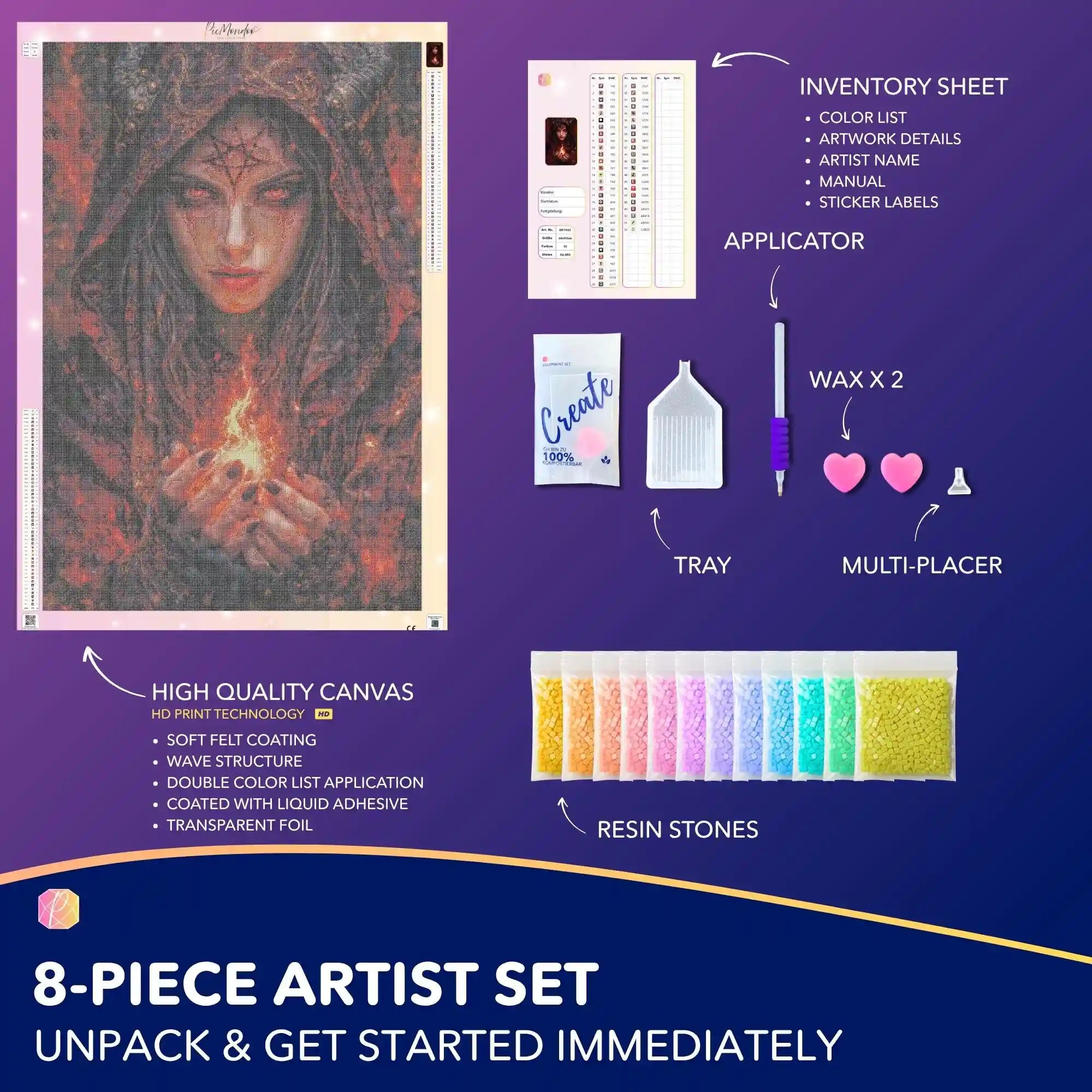 Diamond Painting 7 Day Special – Lilith, the Flame Within Me