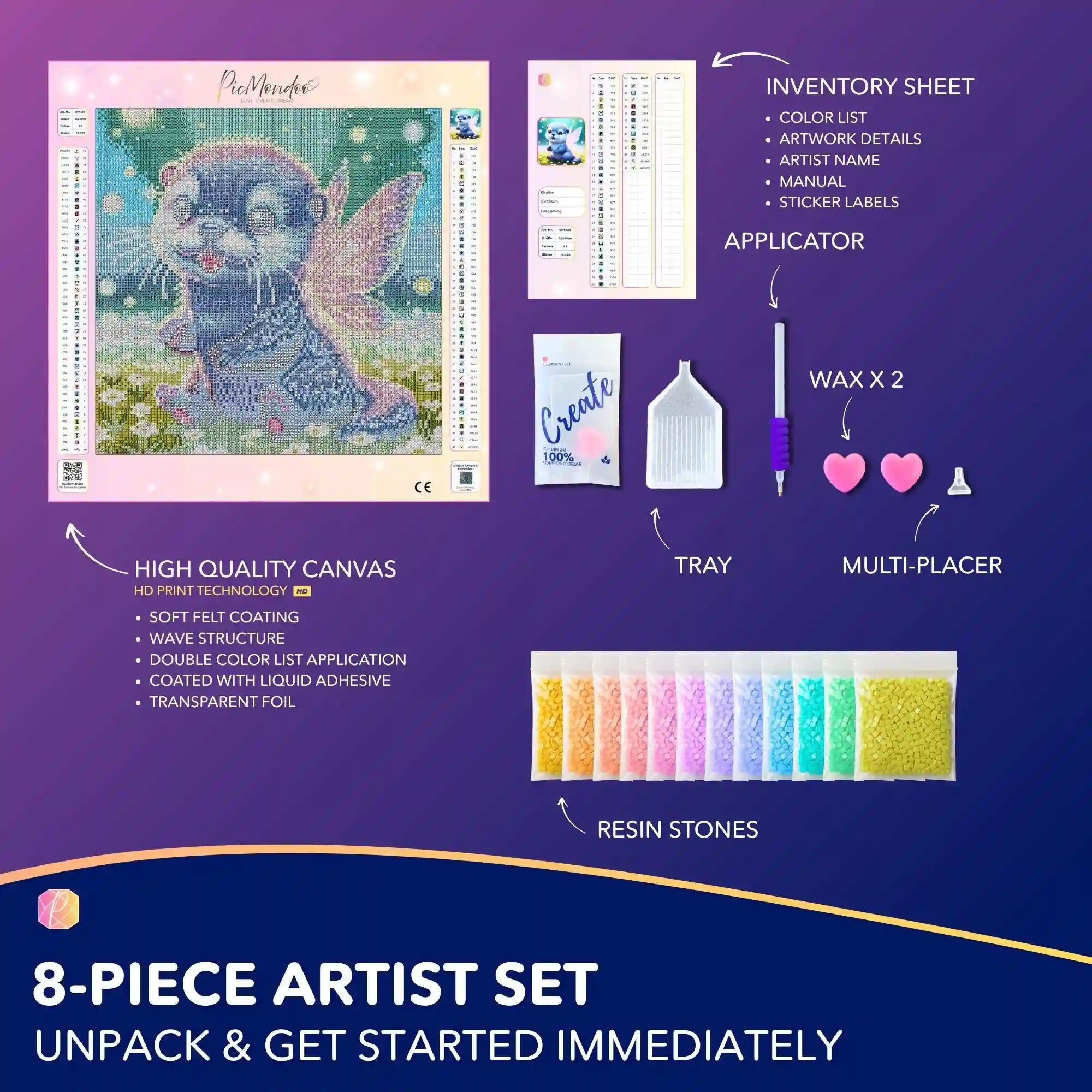 Diamond Painting – The Little Fairy Otter Mira