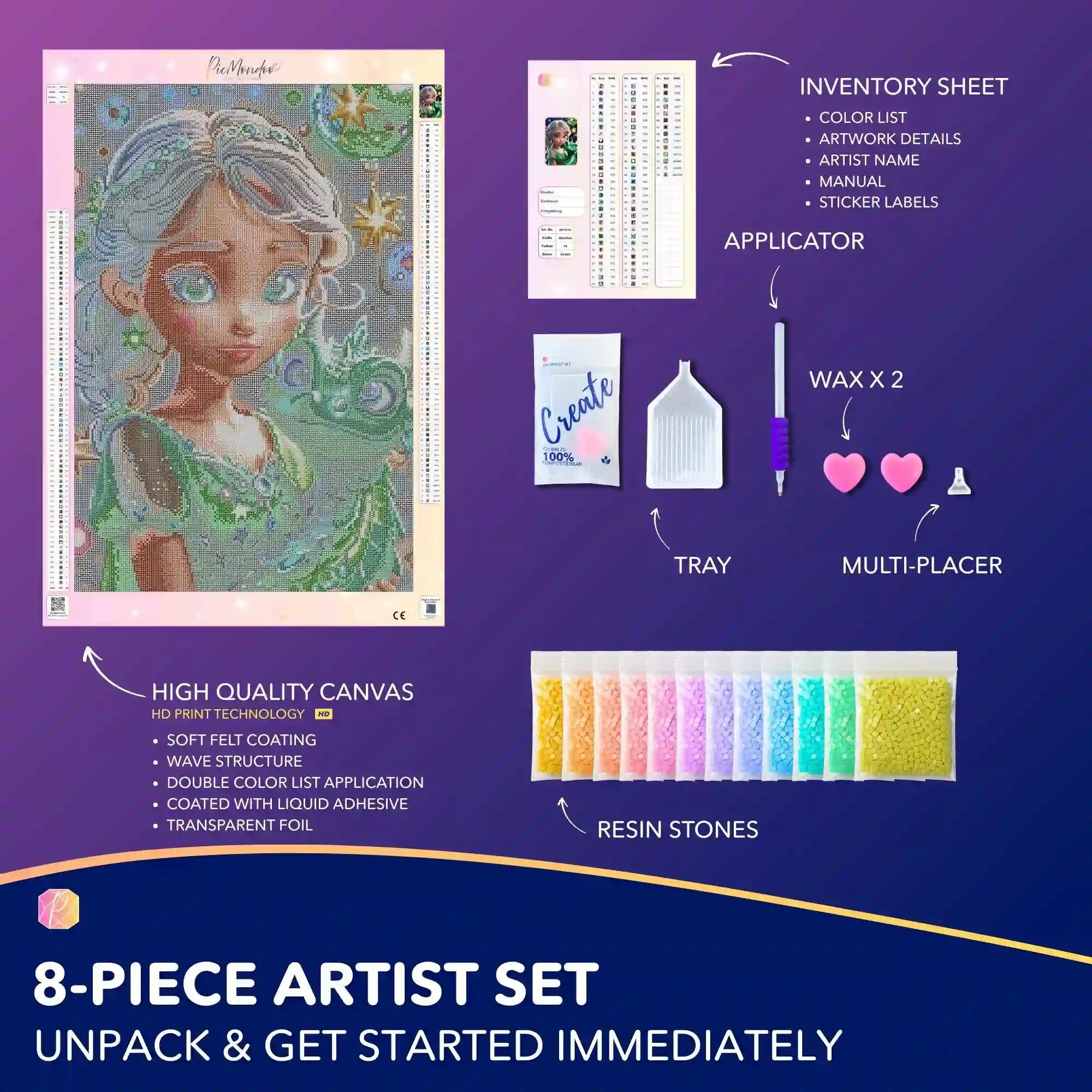 Diamond Painting – Dragon Girl