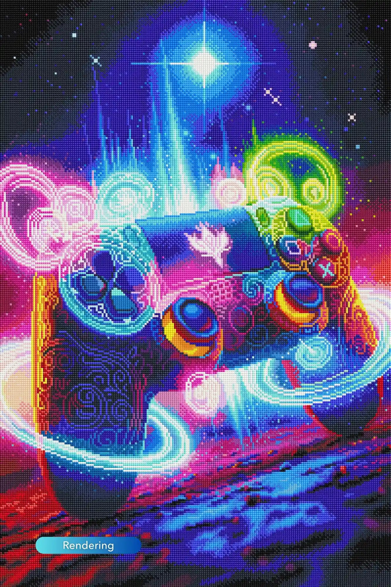 Diamond Painting - Gamer Universum