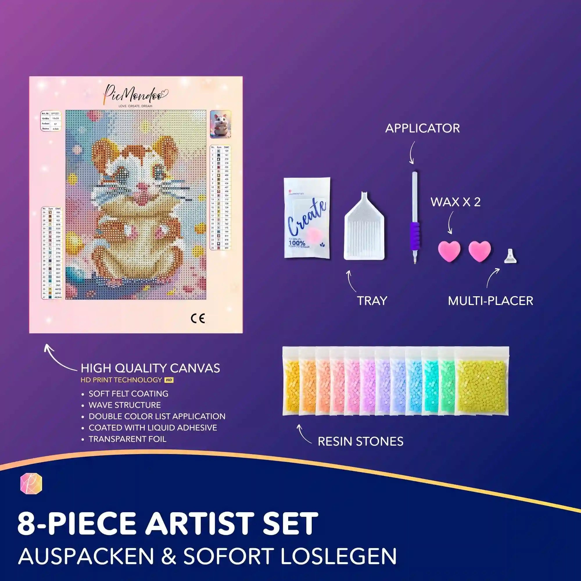 Diamond Painting Mini – Bille