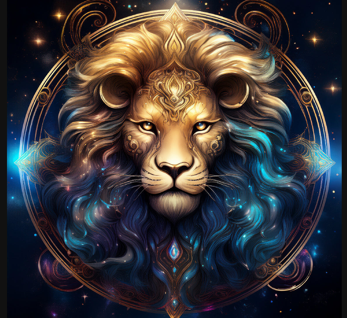 Diamond Painting - Leo Zodiac "Limited Edition"