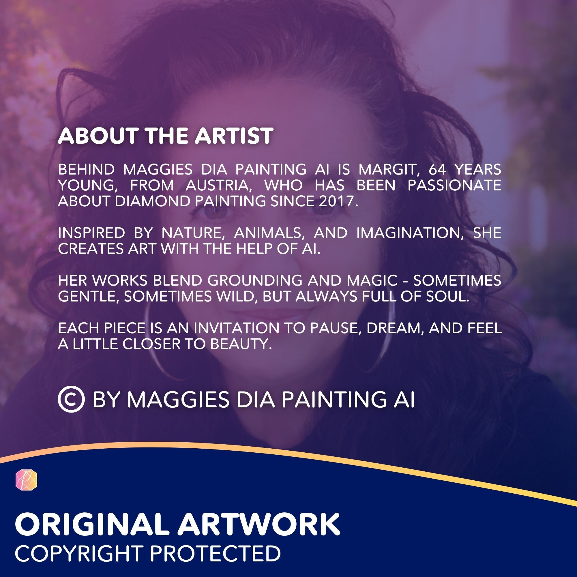 Diamond Painting – Amethyst Rose