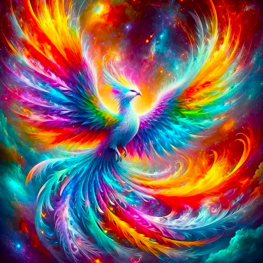 Diamond Painting - Colorful Phoenix