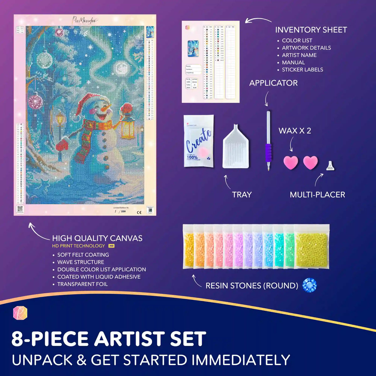 Diamond Painting - Magic of the Winter Night "Limited Edition"