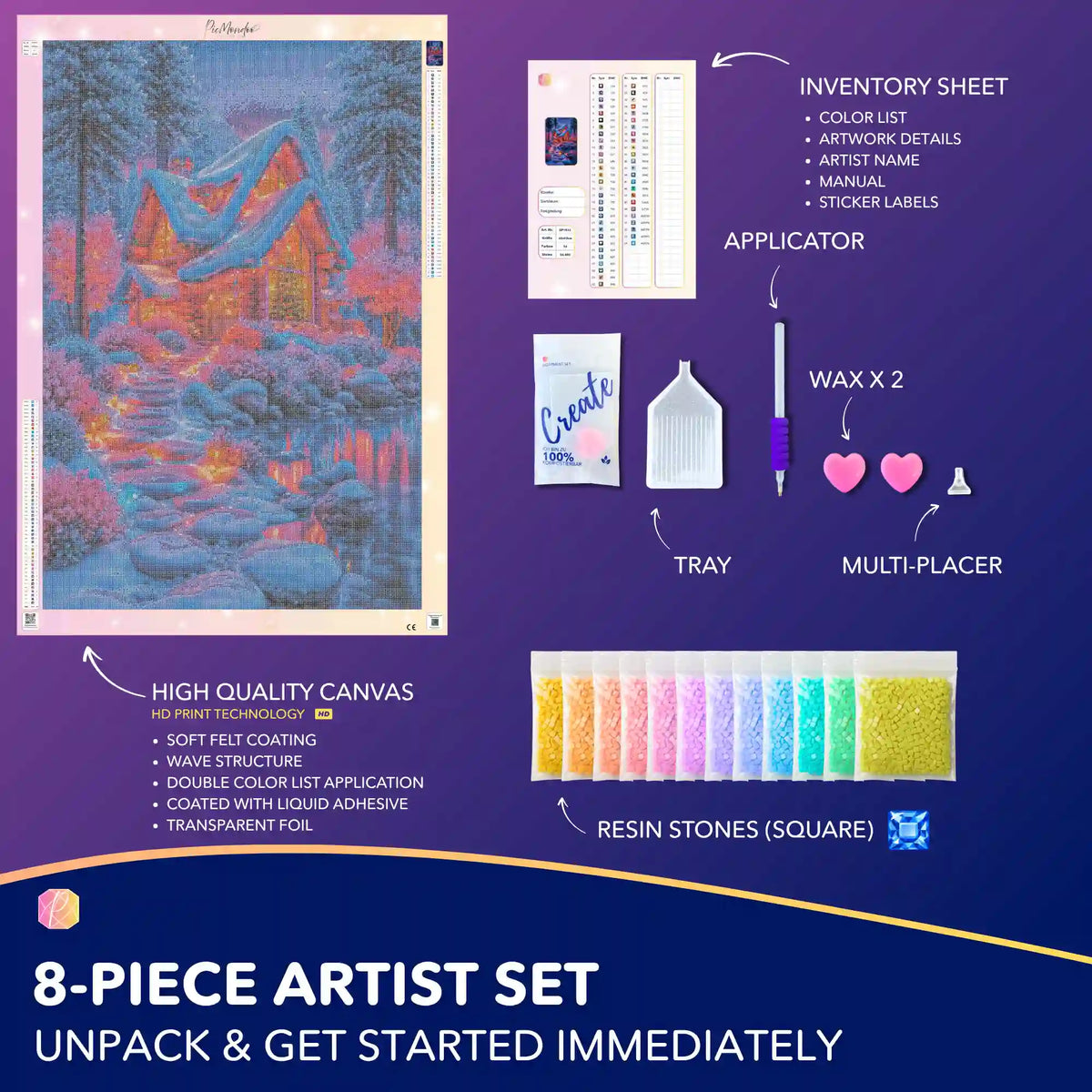 Diamond Painting 7 Day Special – Christmas in The Forest of Lights