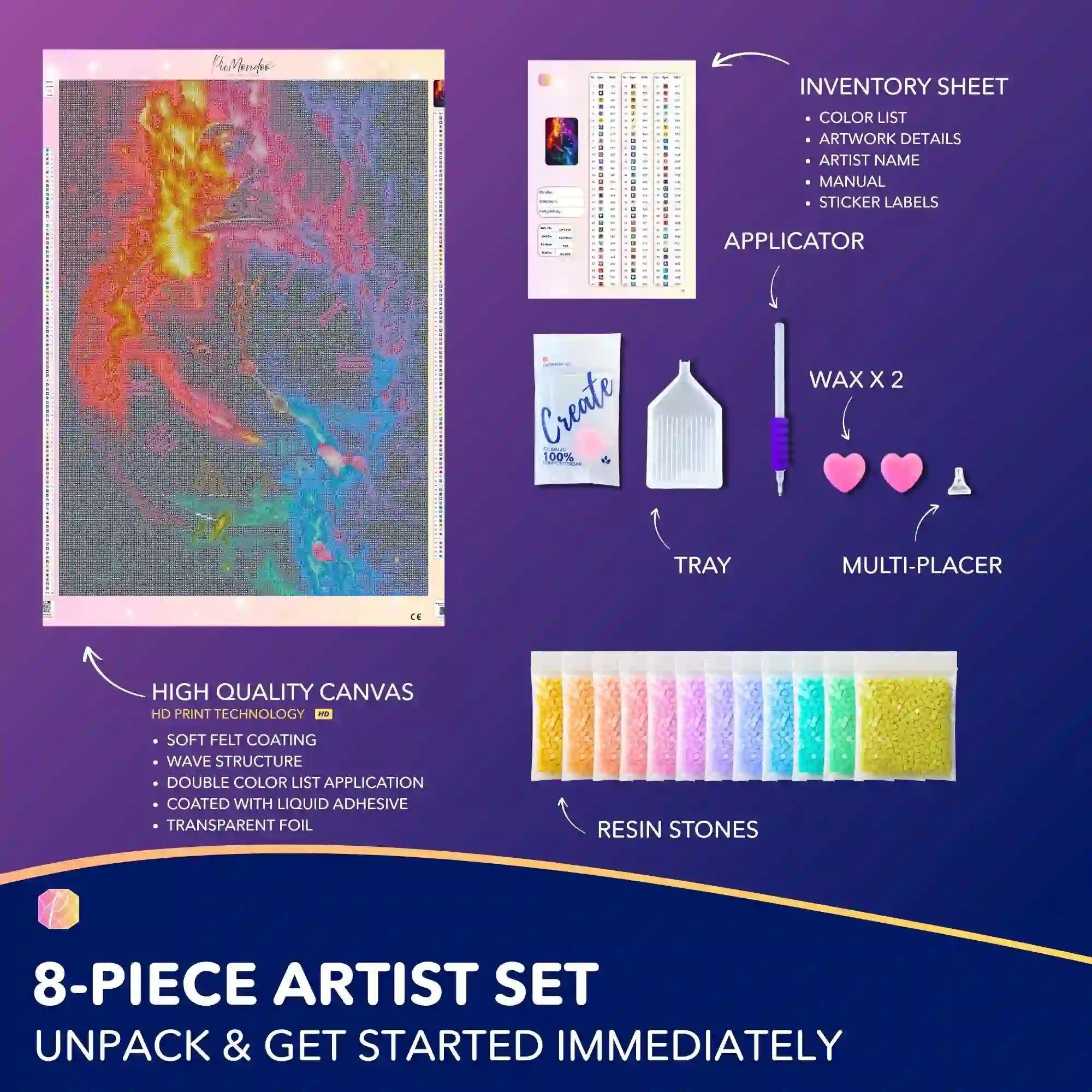 Diamond Painting 100 Colors Special – Time of Magic Moments