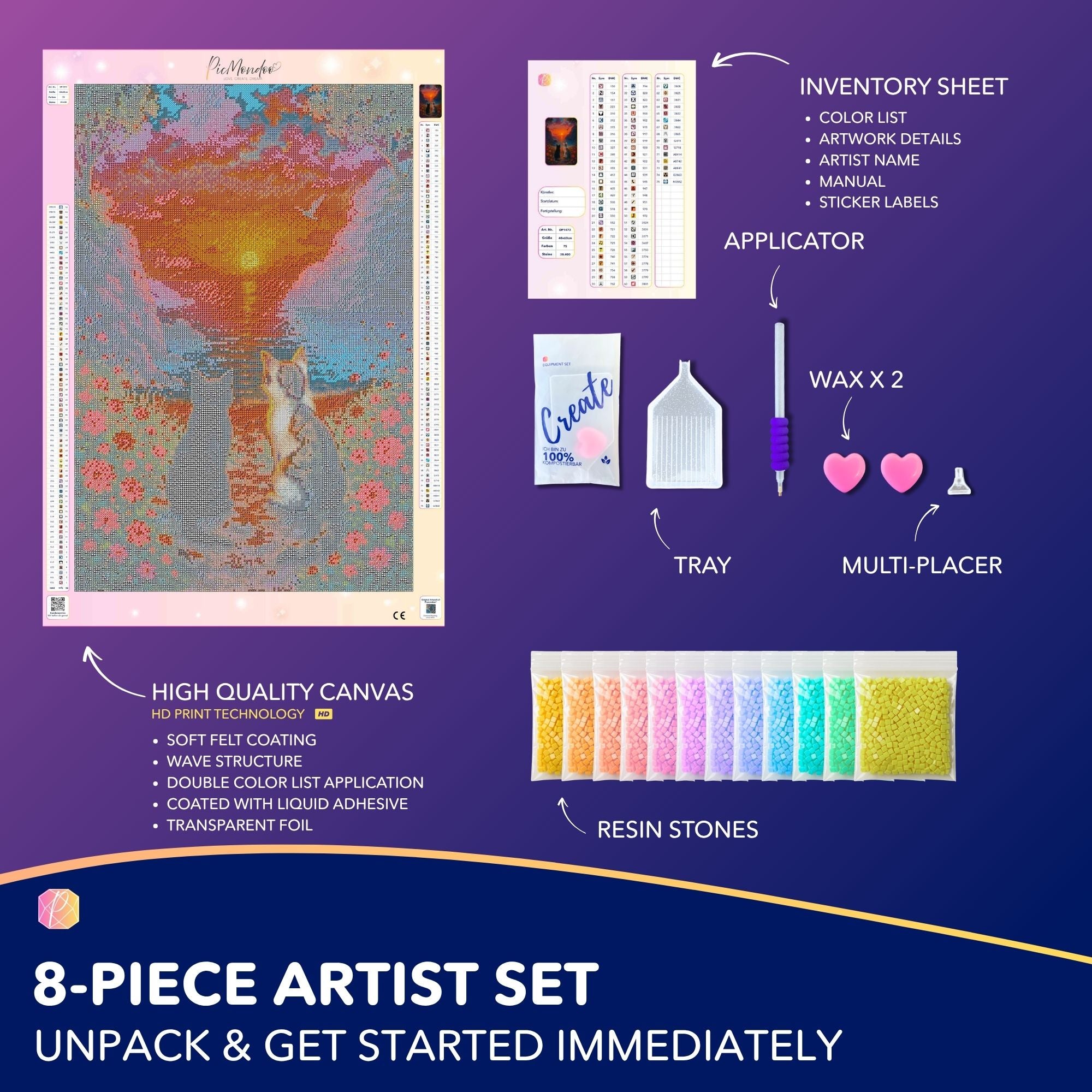 Diamond Painting Jennifer Special - We Two Cats