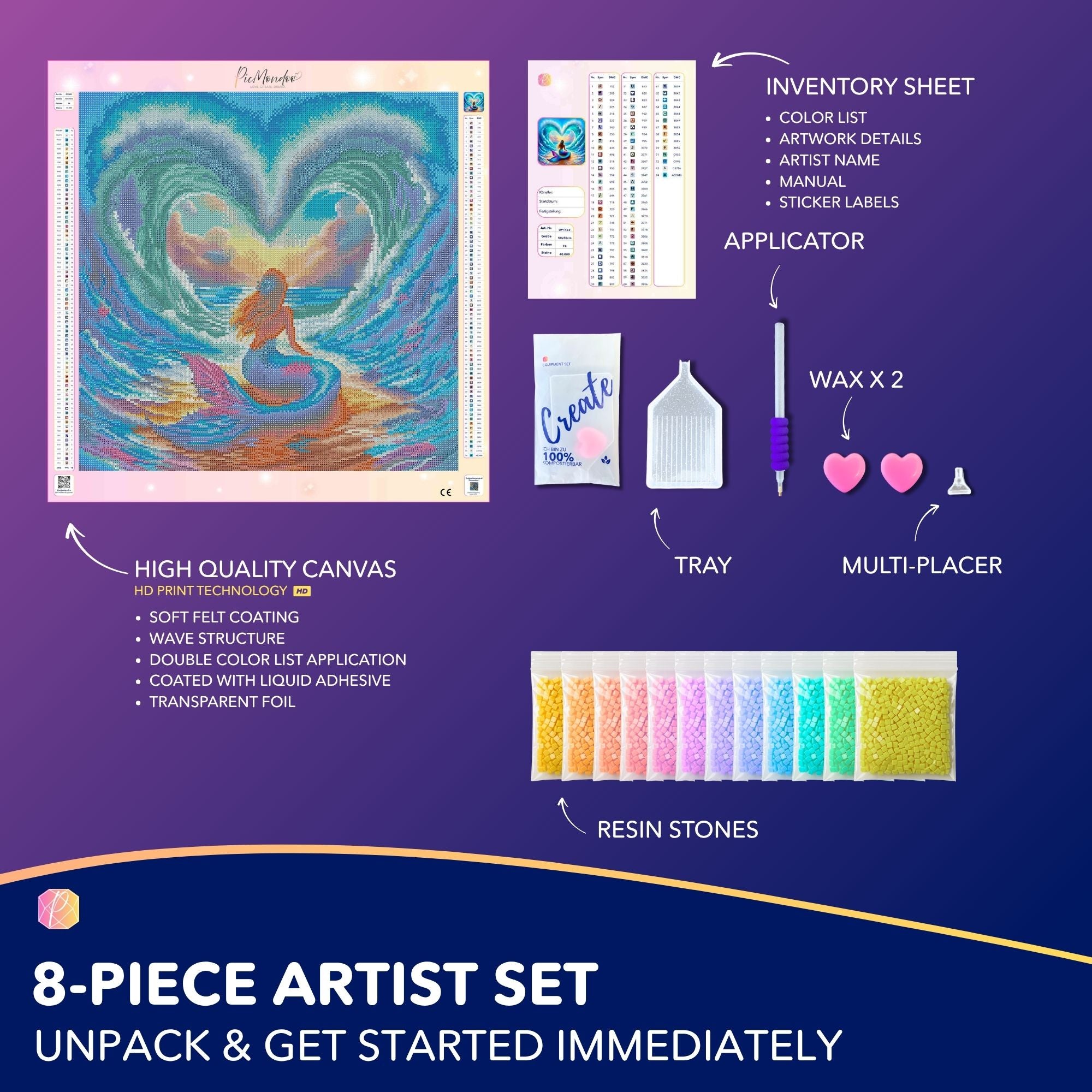 Diamond Painting - The Mermaid's Love