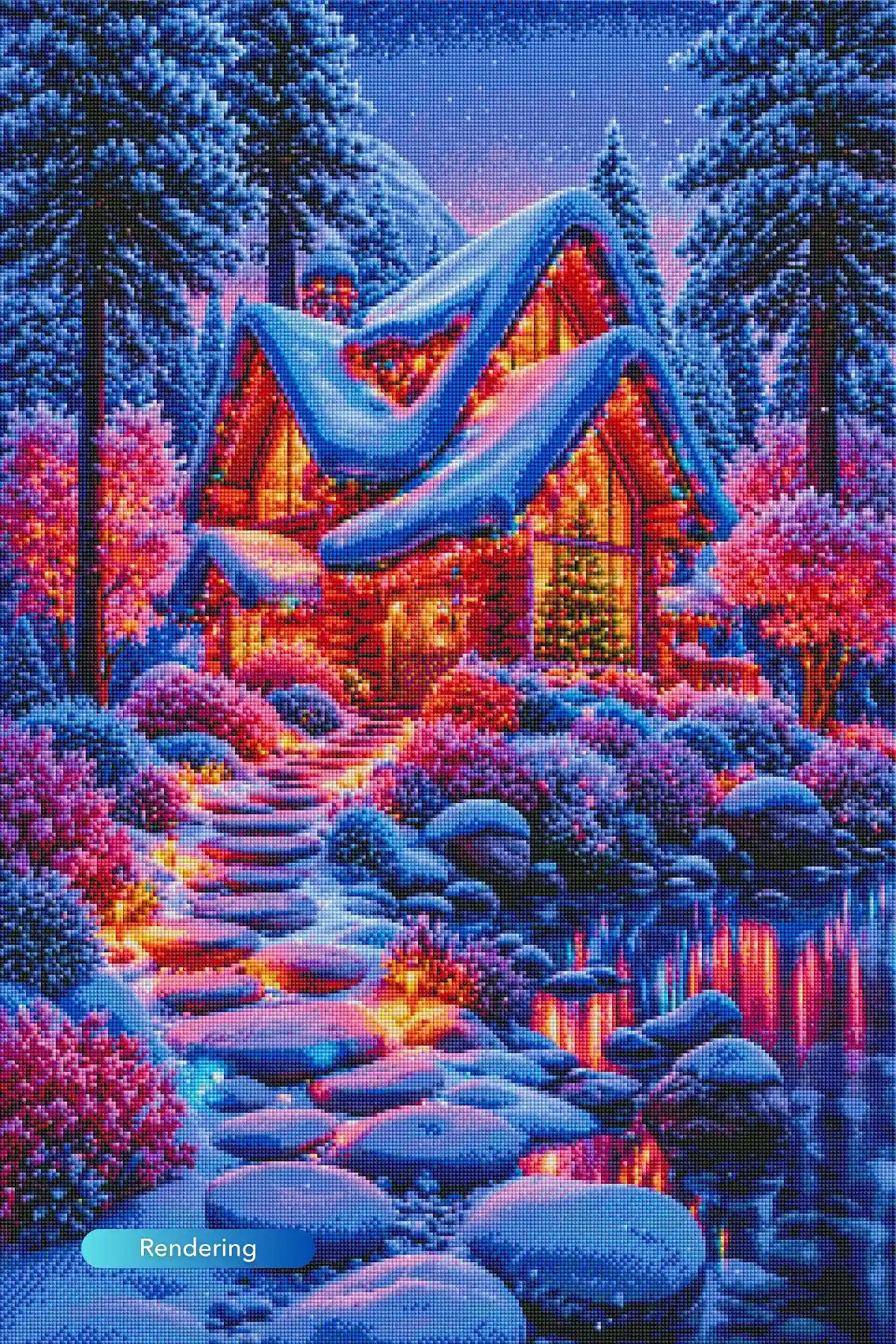 Diamond Painting 7 Day Special – Christmas in The Forest of Lights