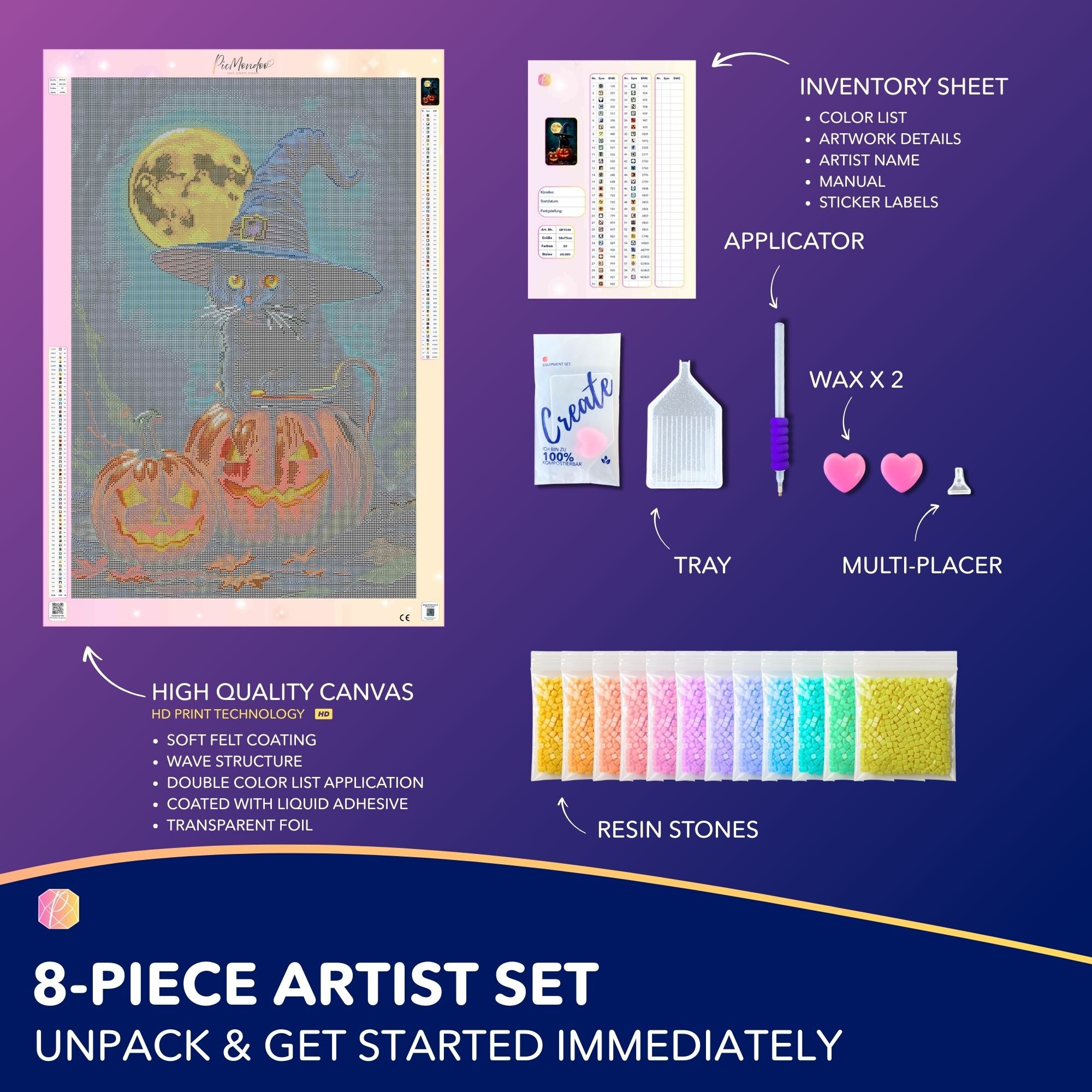 Diamond Painting 7-Day Special – Wizard Cat