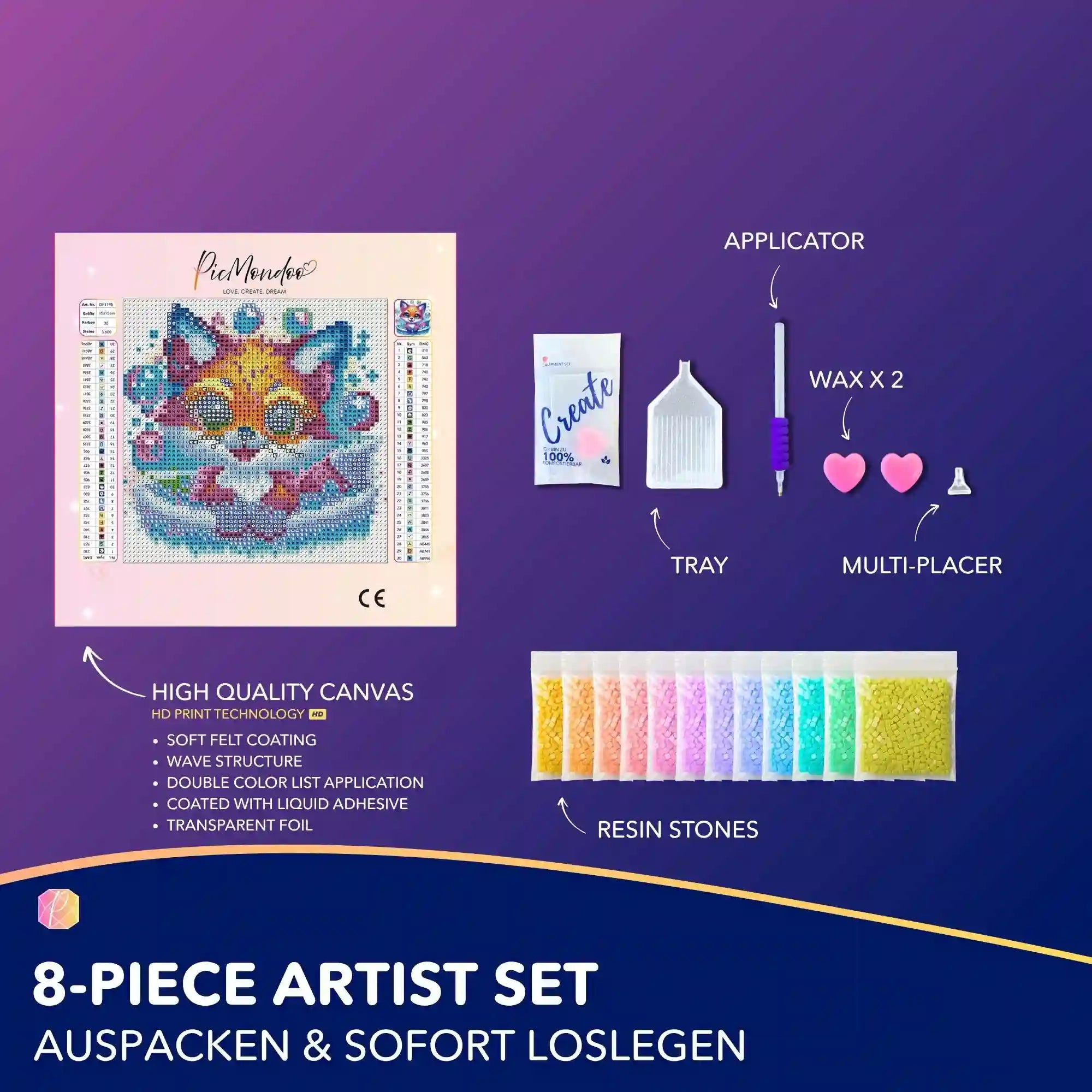 Diamond Painting Mini – Foxy Fox