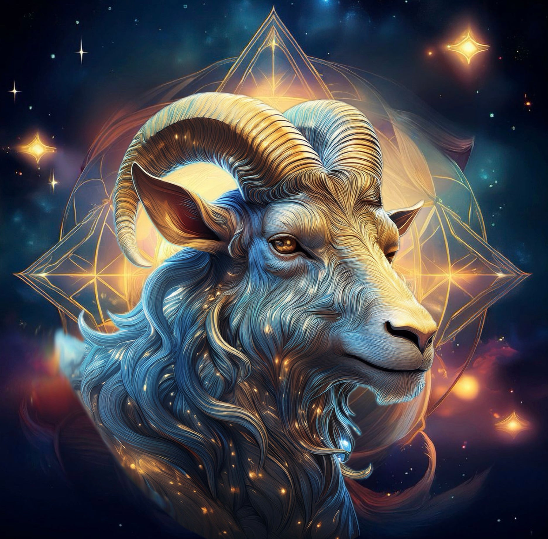 Diamond Painting - Capricorn Zodiac "Limited Edition"