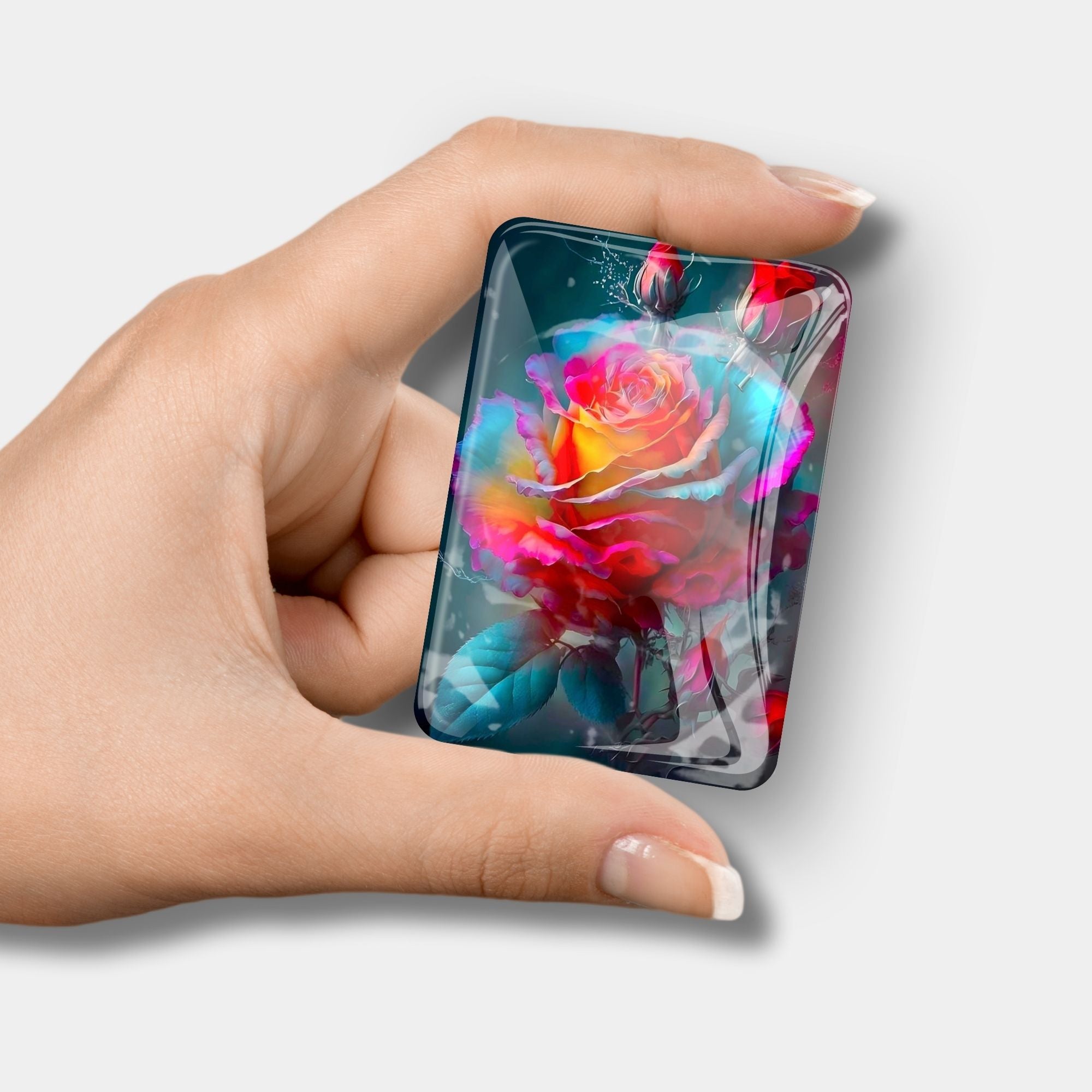 Cover Minder - Delicate Rose Blossom