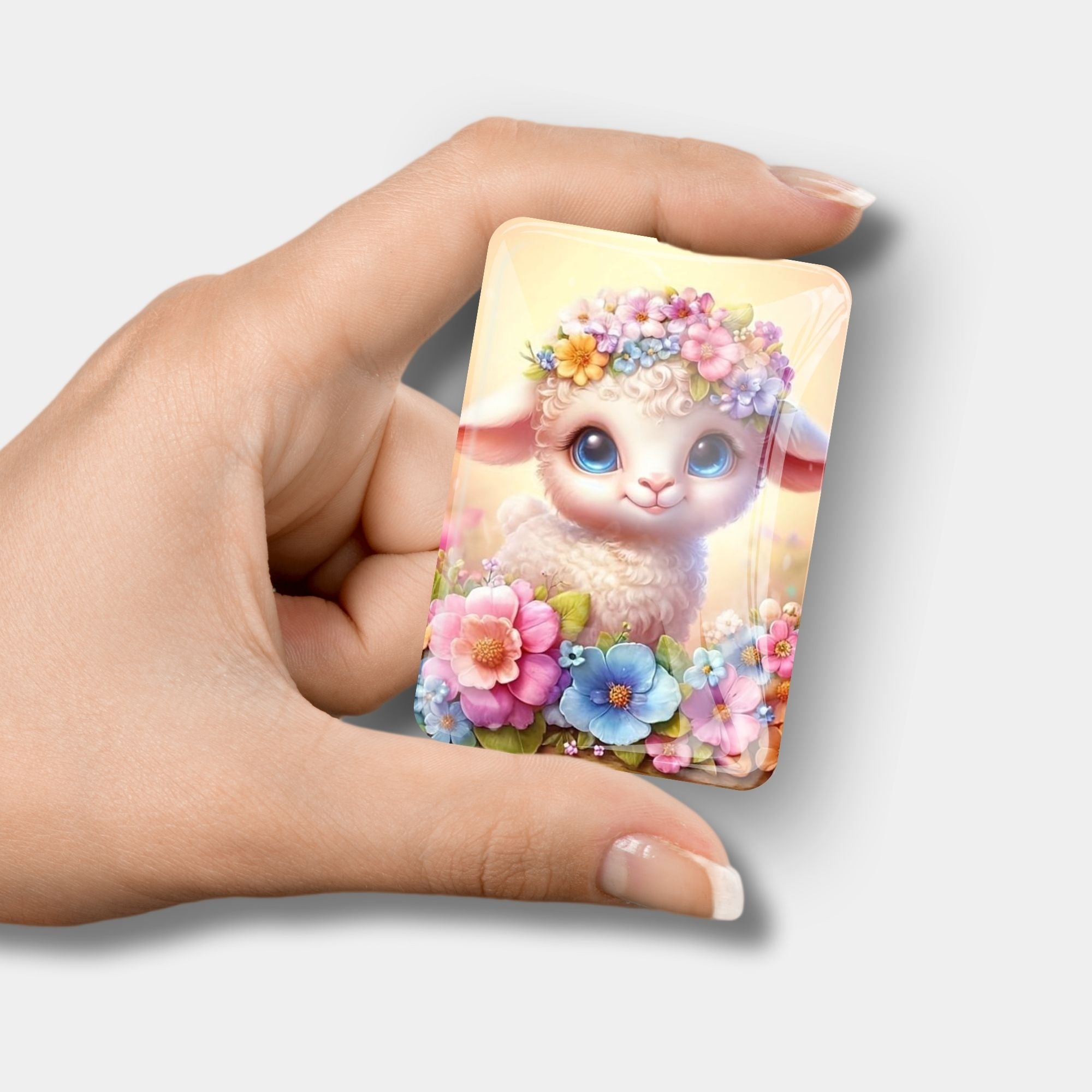 Cover Minder - Easter Lamb Lupina