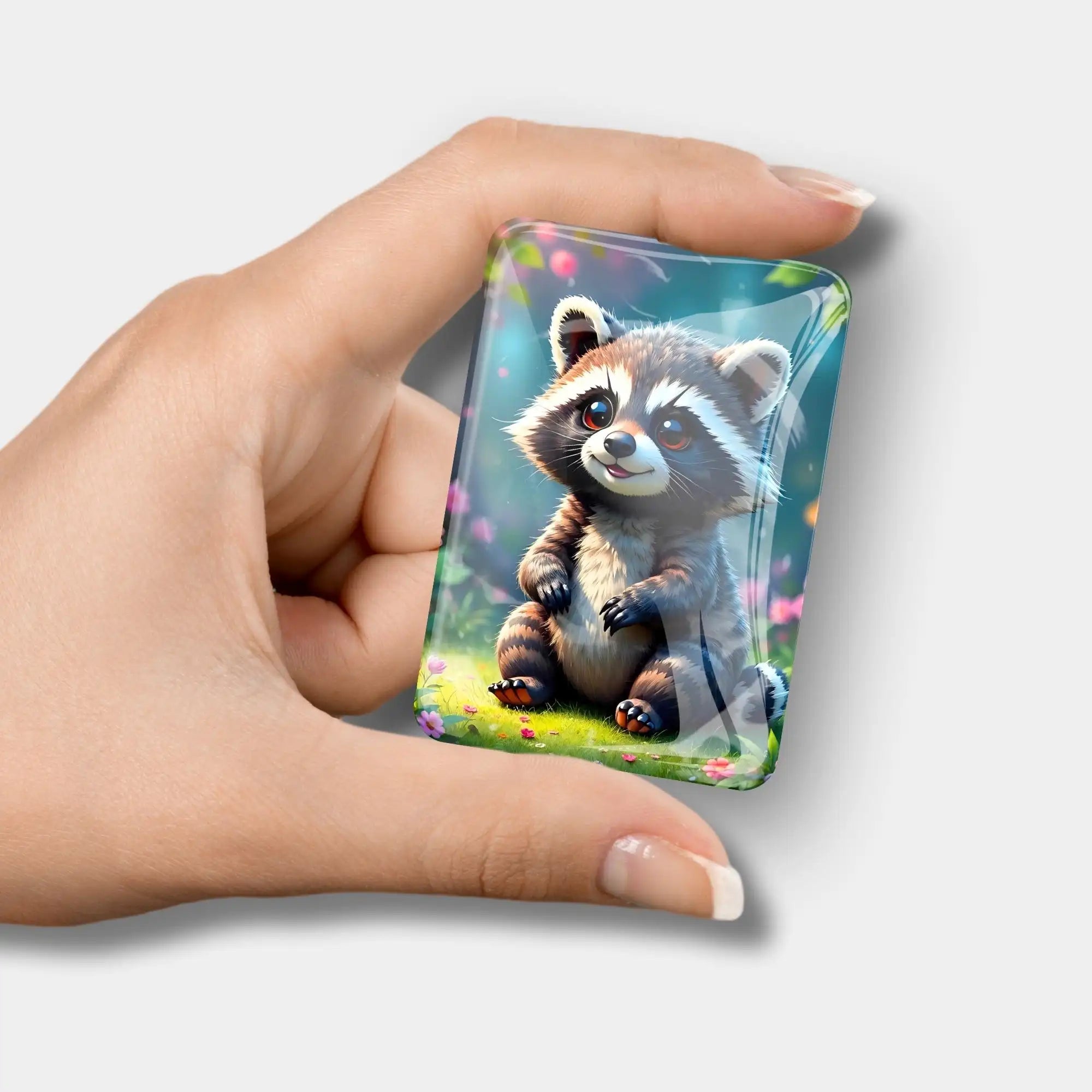Cover Minder - Raccoon Brownie