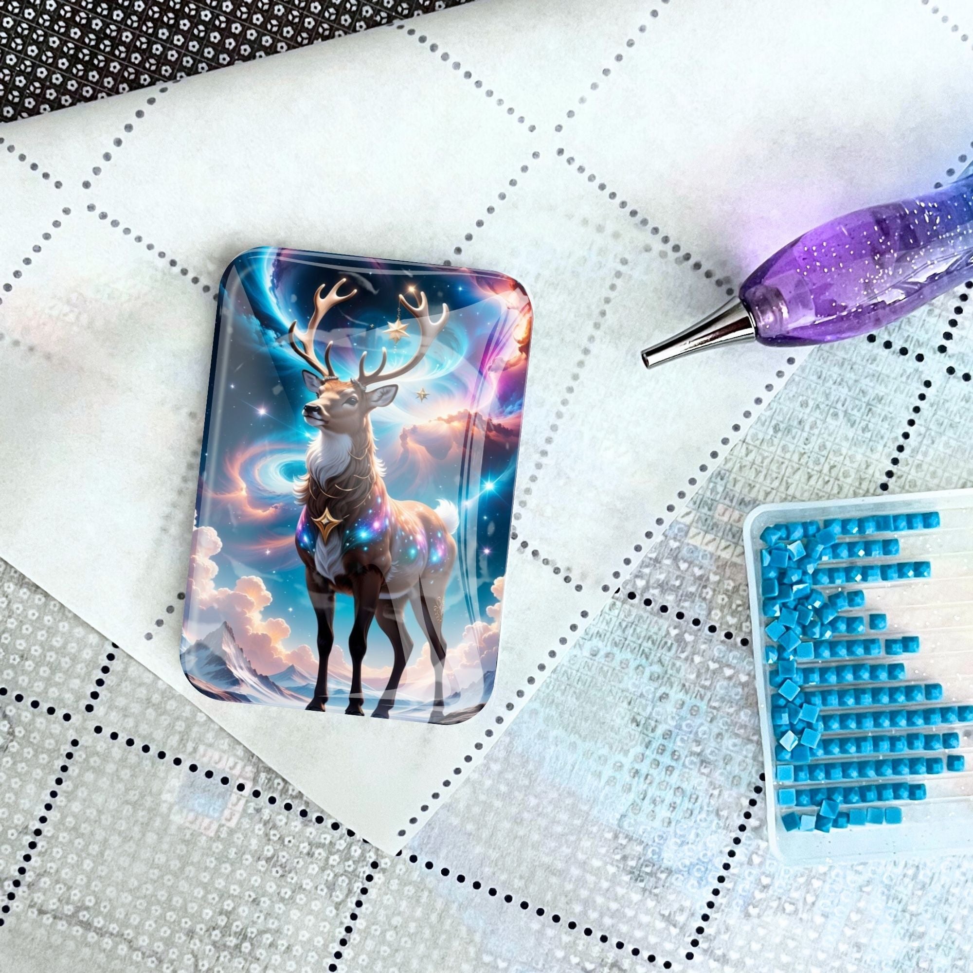 Cover Minder - Reindeer in Evening Magic