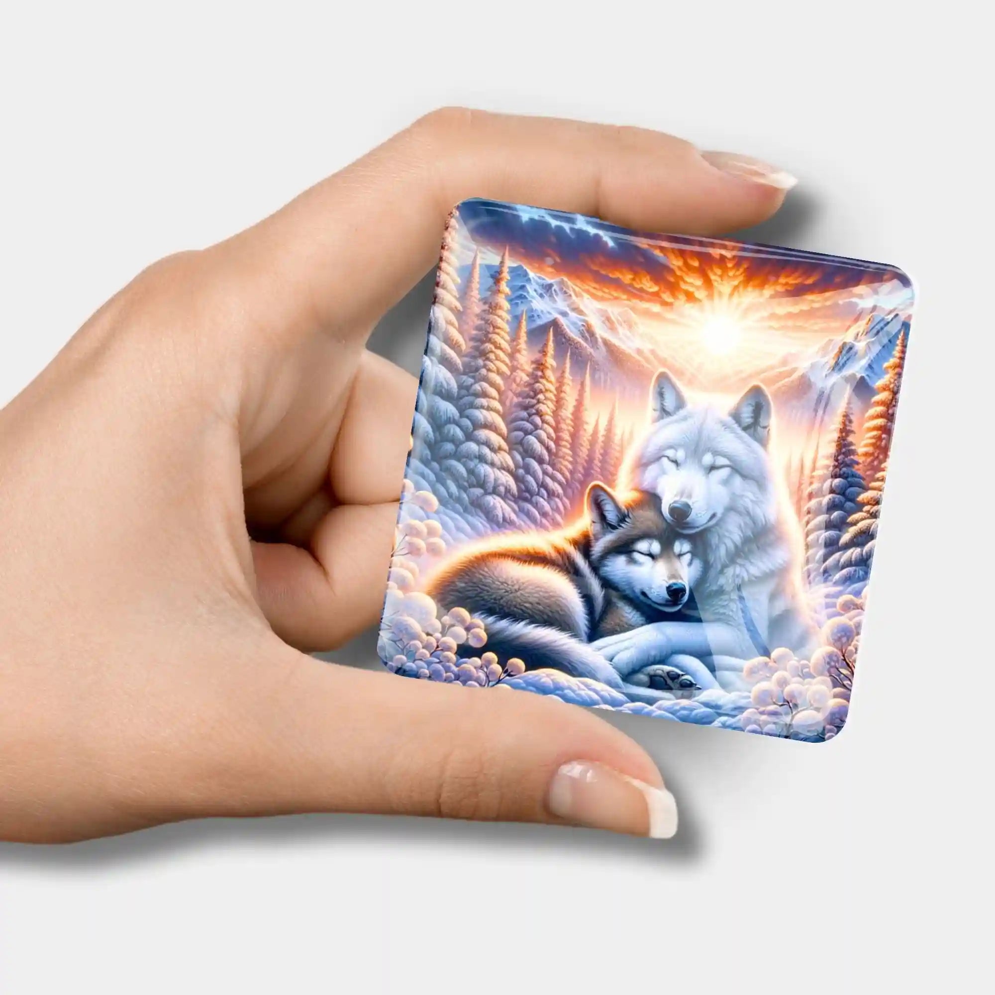 Cover Minder - Wolf Love at Sunrise