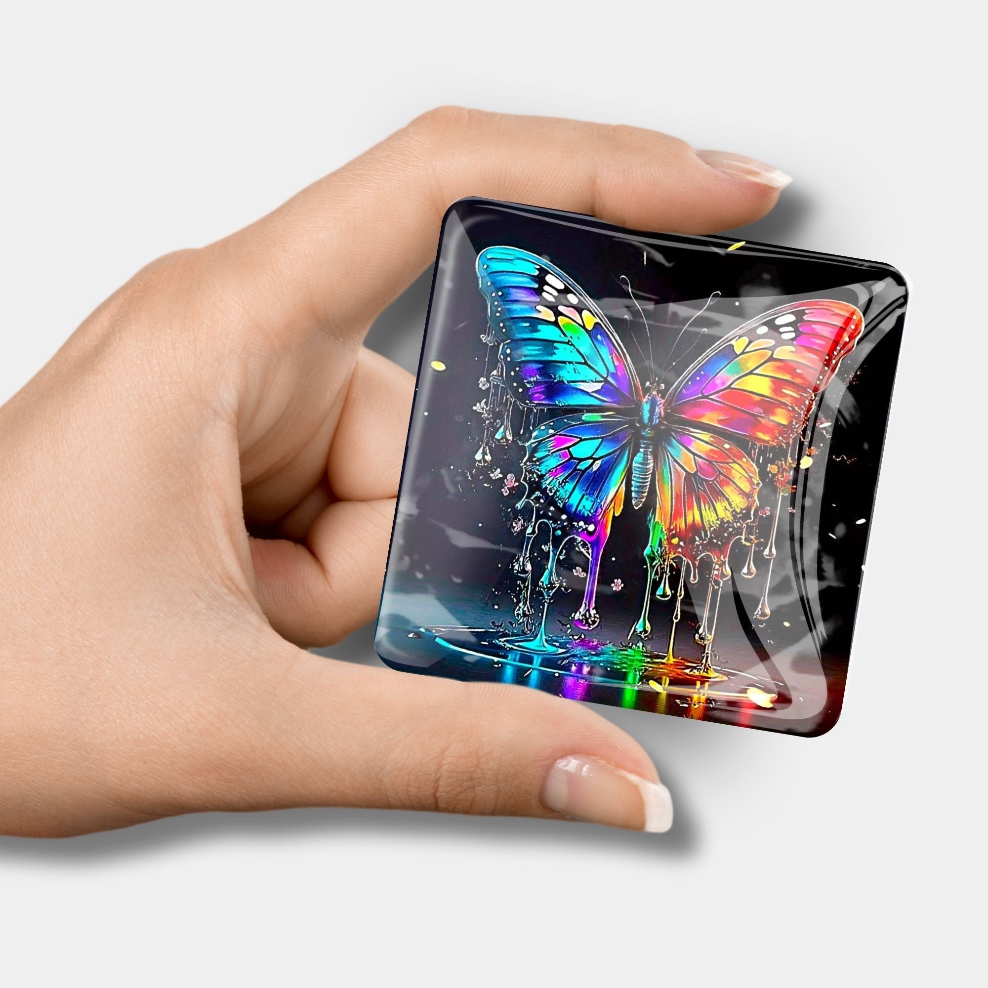 Cover Minder - Waterdrop butterfly