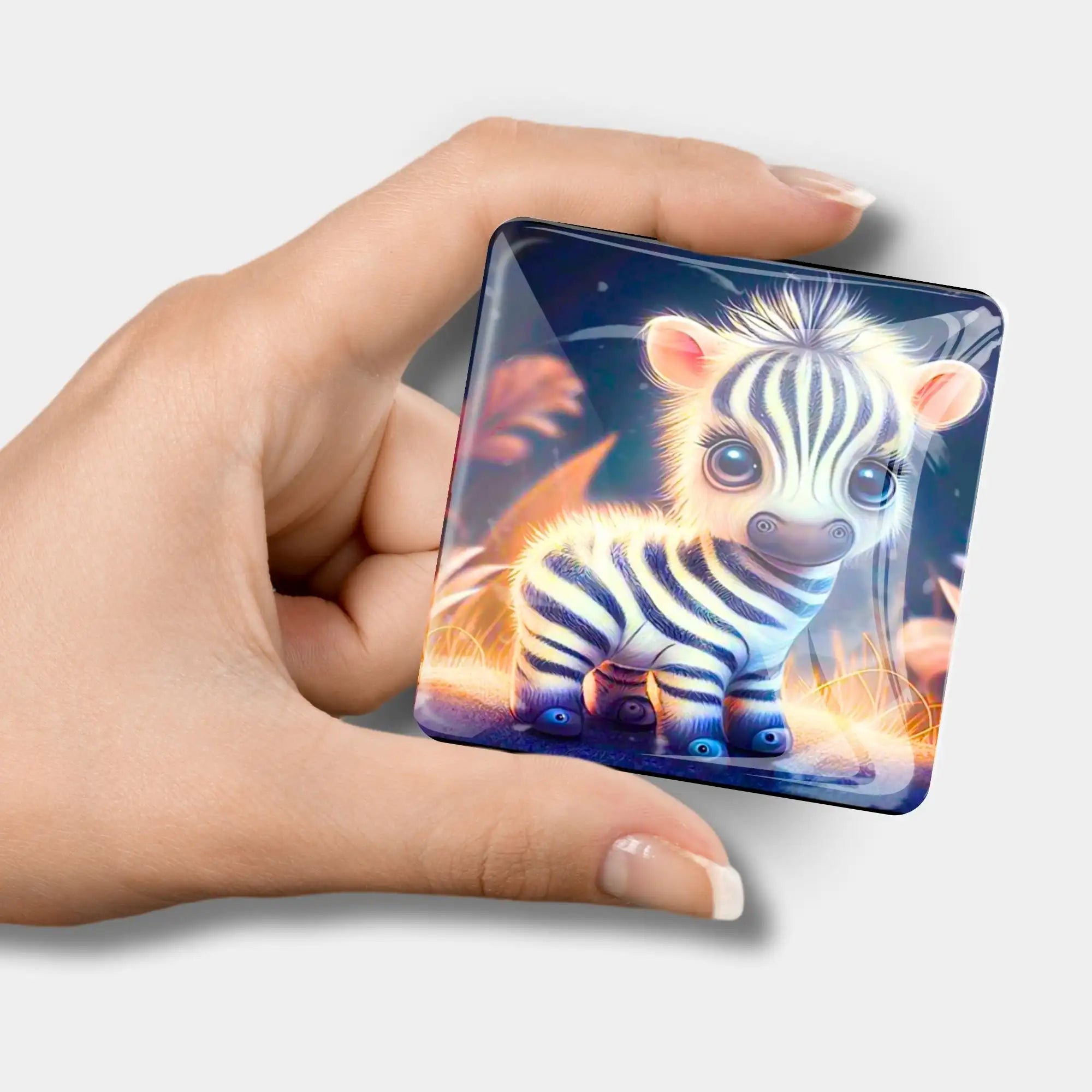 Cover Minder - Cute Zebra Baby