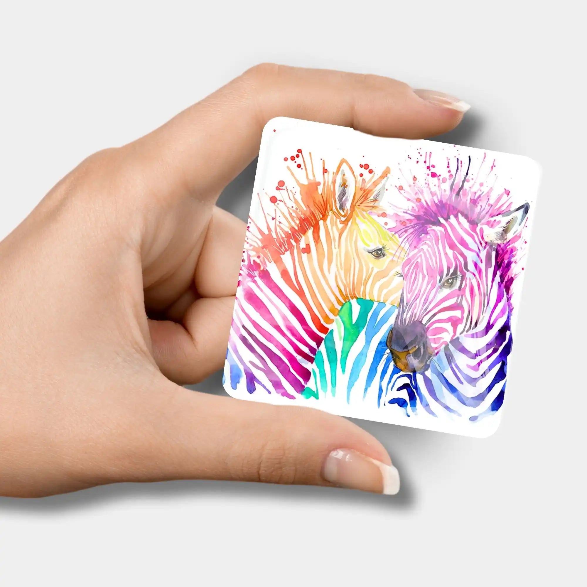 Cover Minder - Colorful Zebras