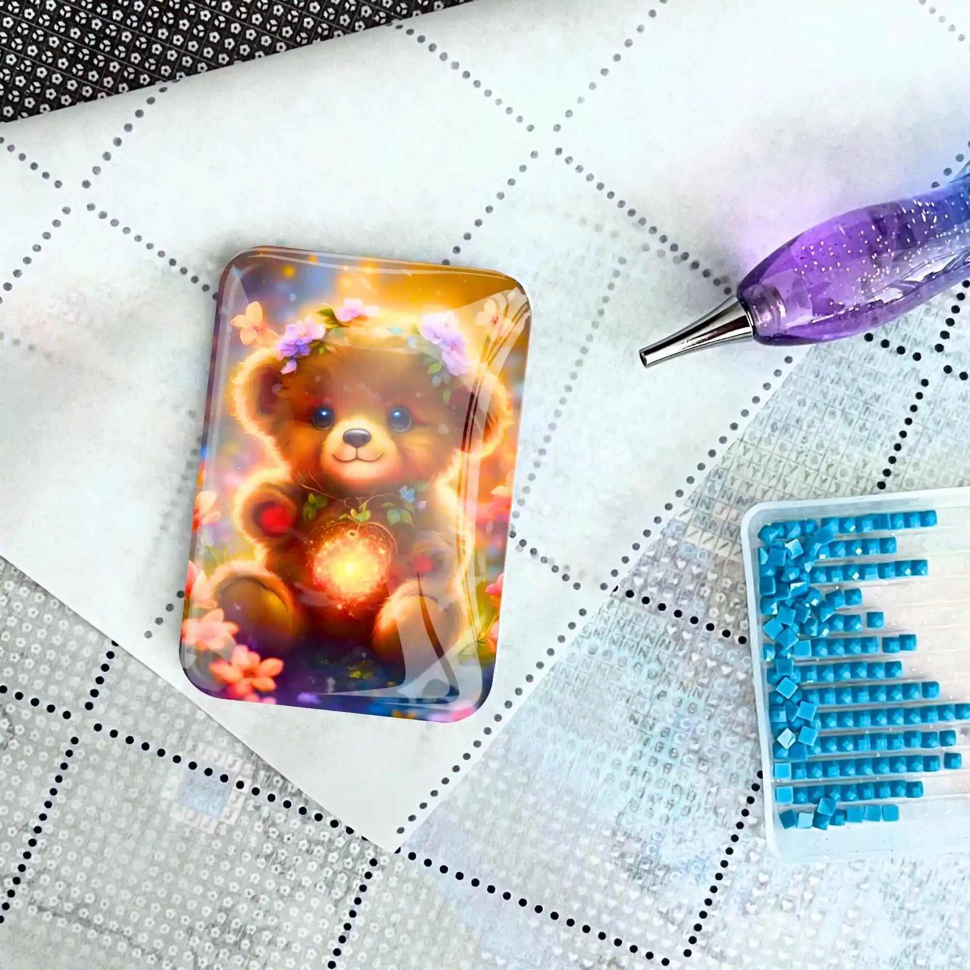 Cover Minder - Little Glow Bear