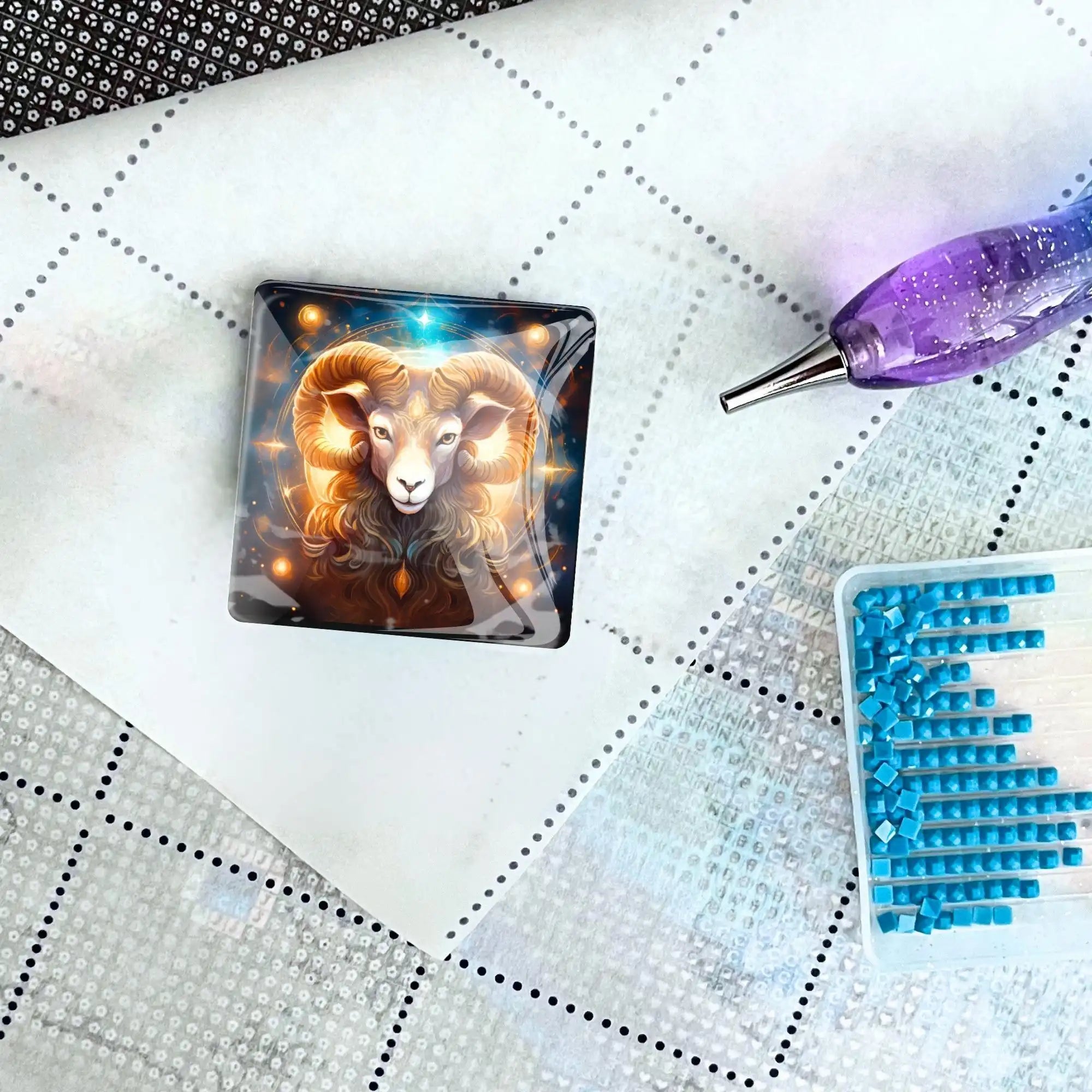 Cover Minder - Aries Zodiac Sign