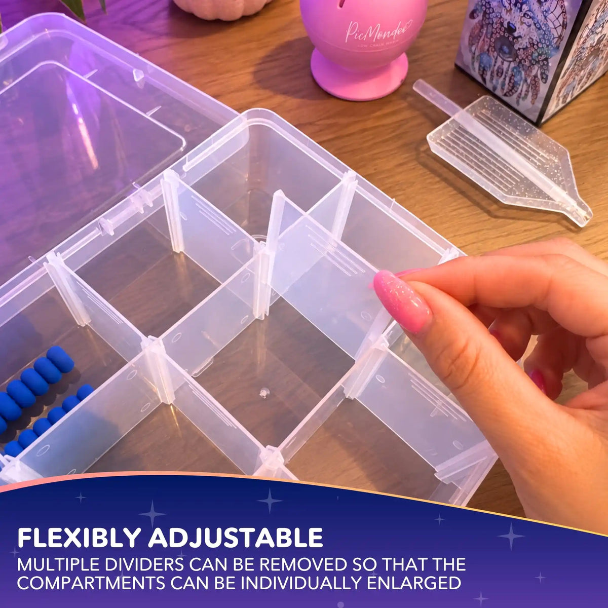 Diamond Painting Storage Box / 15 Compartments