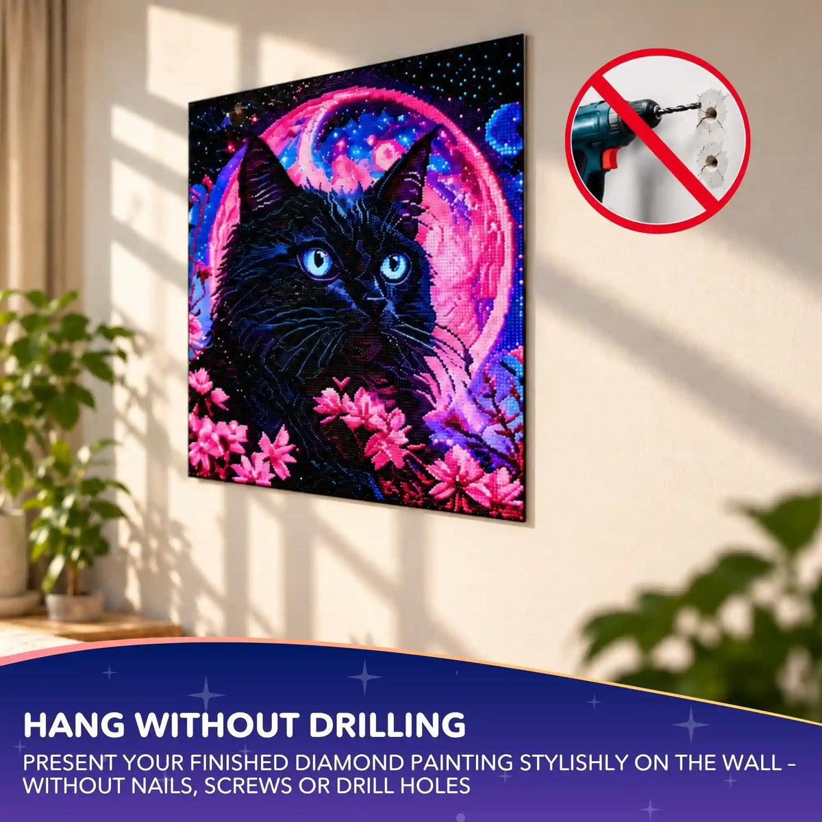 Magnetic Wall Mount for Diamond Paintings
