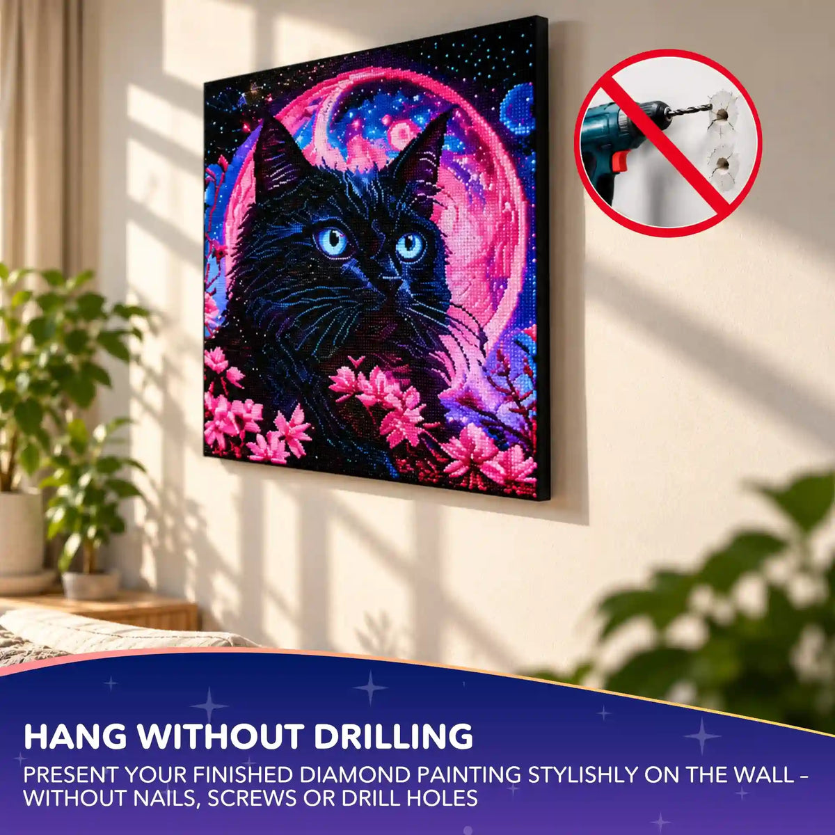 Magnetic Wall Mount for Diamond Paintings