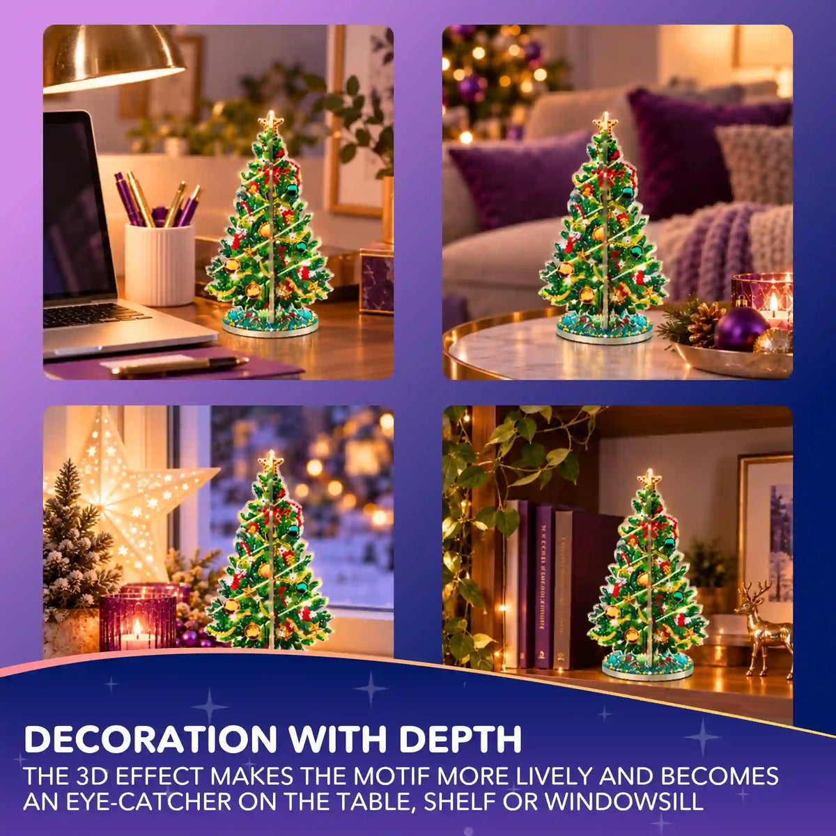 Diamond Painting Stand – 3D Christmas Tree