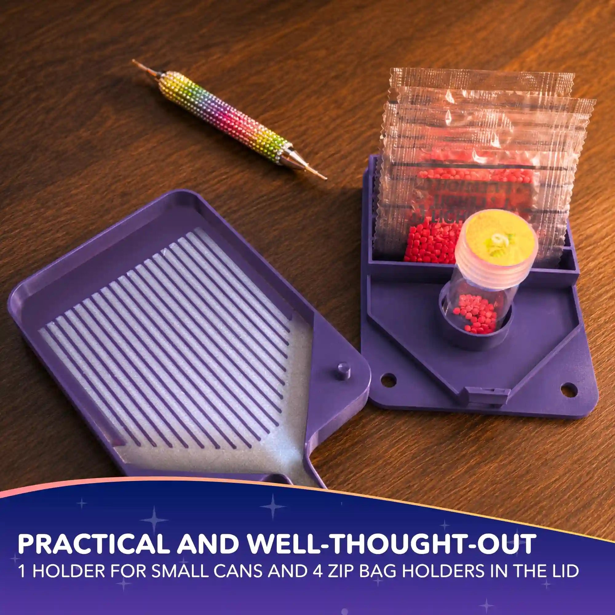 3D Small Glitter Tray