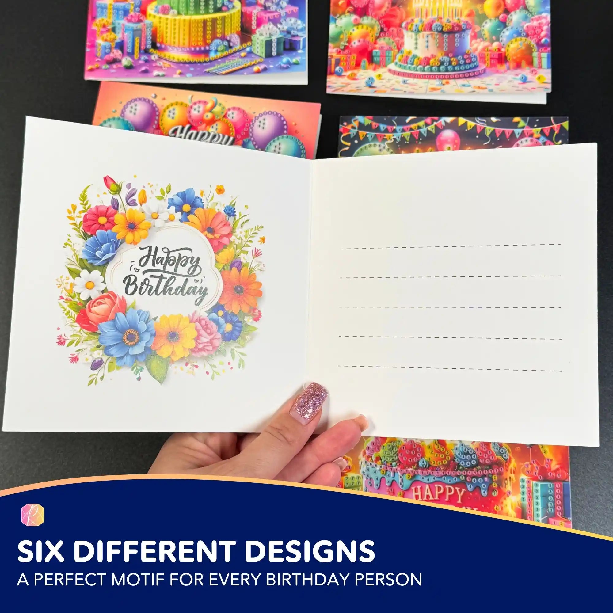 Diamond Painting Gift Cards – Birthday