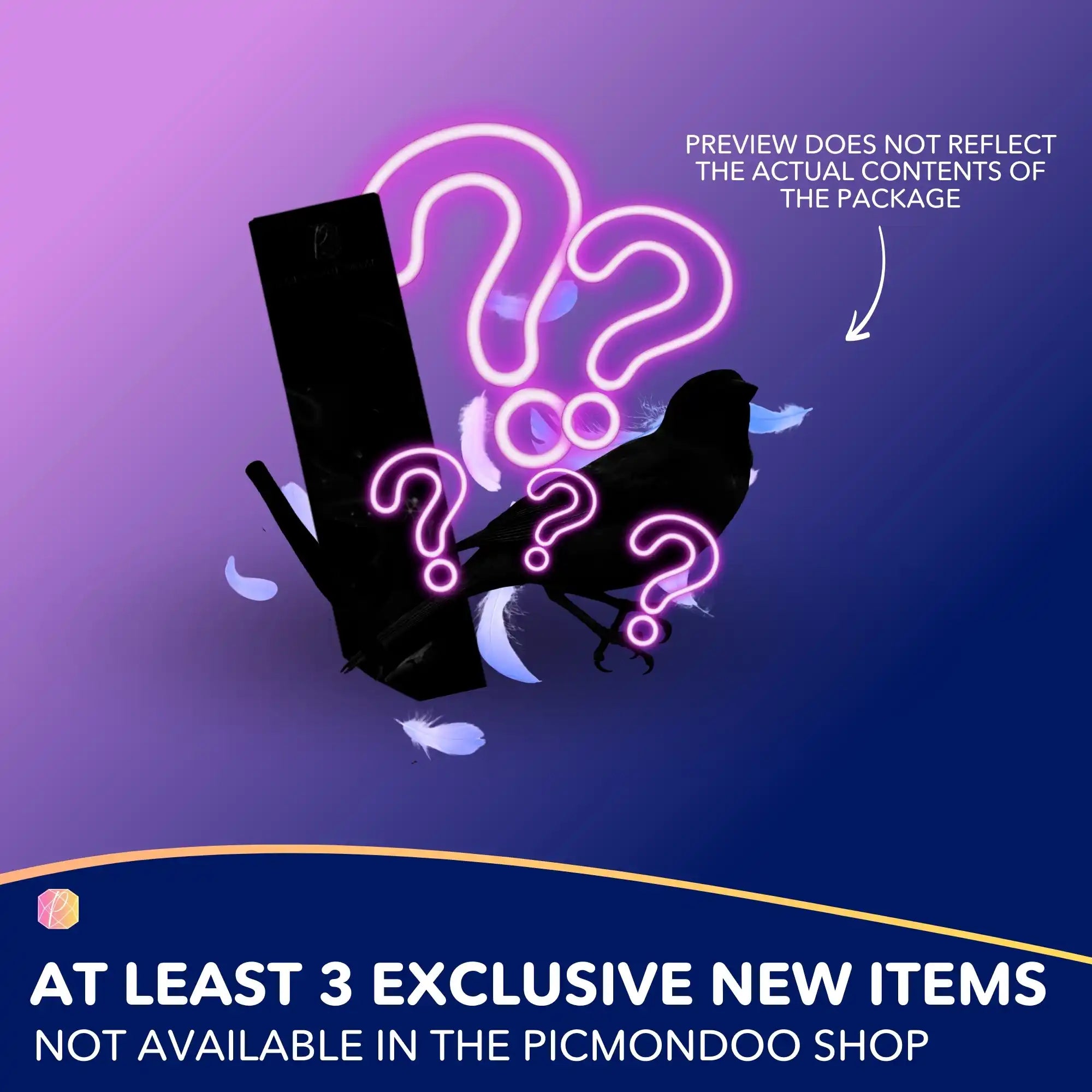 Diamond Painting Mystery-Box "Birds" (#1)